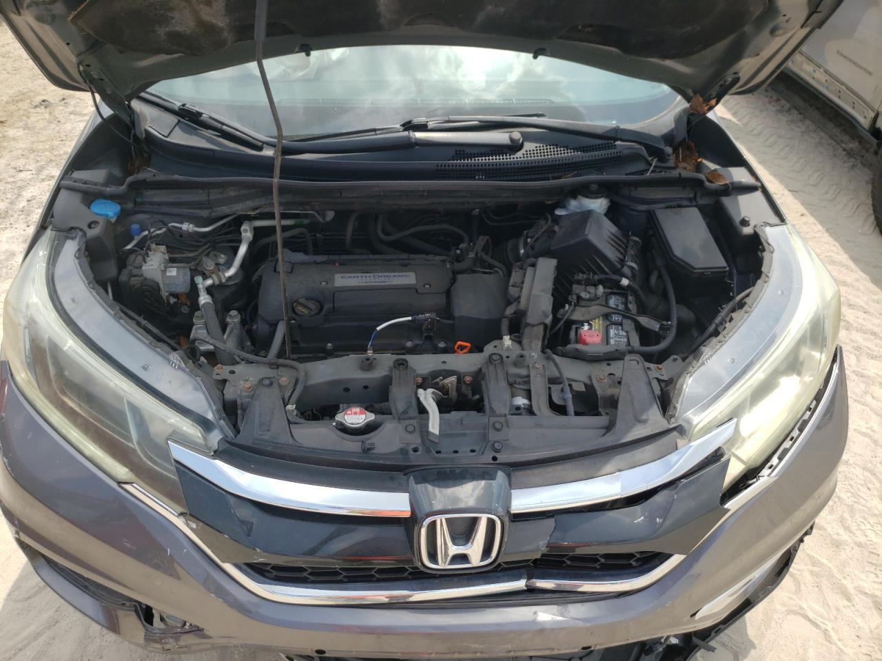 2015 Honda Cr-v Ex Gray vin: 2HKRM4H59FH619629