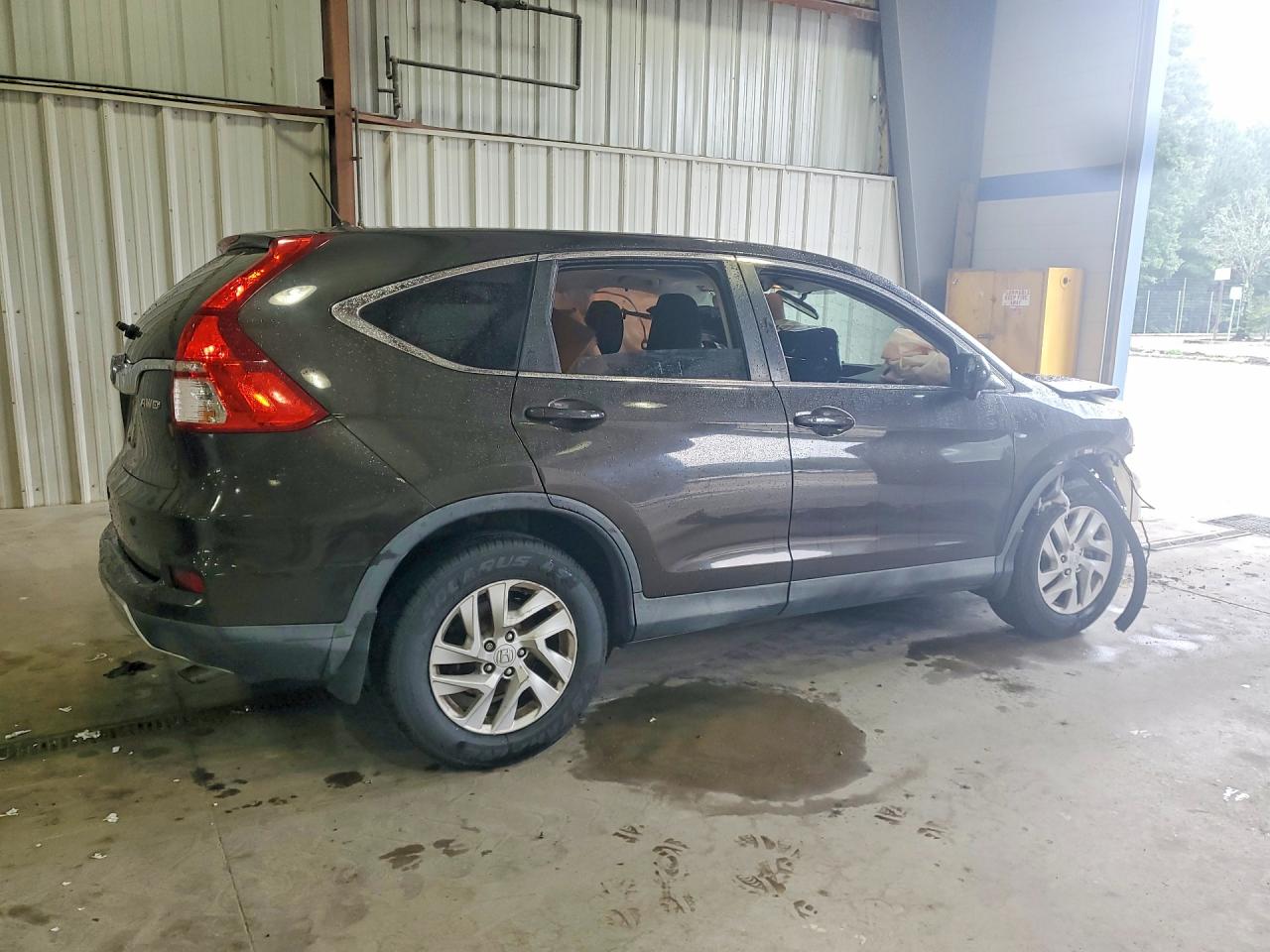 2015 Honda Cr-v Ex Brown vin: 2HKRM4H59FH622661