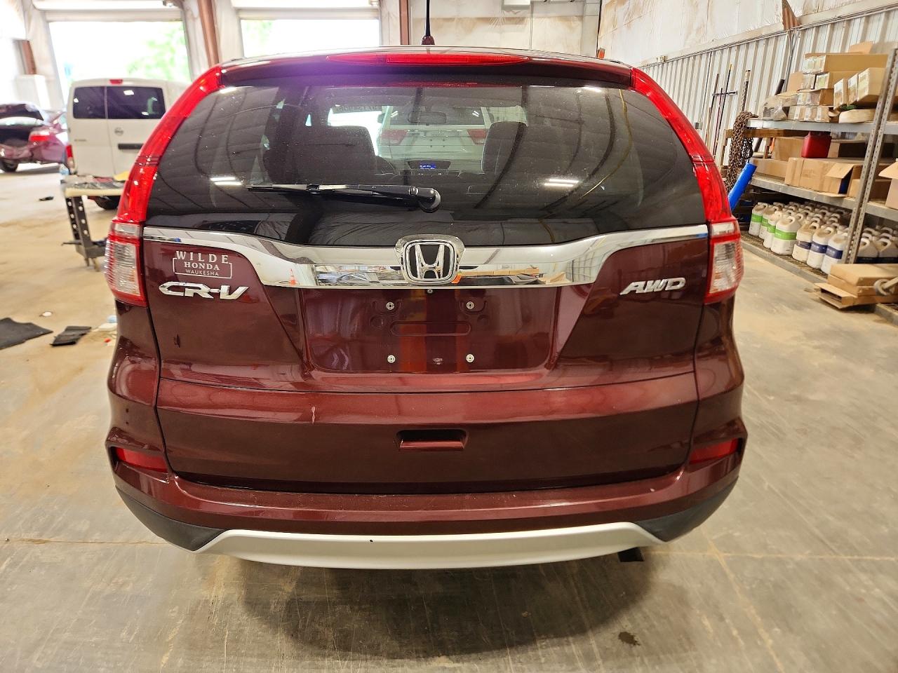 2015 Honda Cr-v Ex Burgundy vin: 2HKRM4H59FH624071
