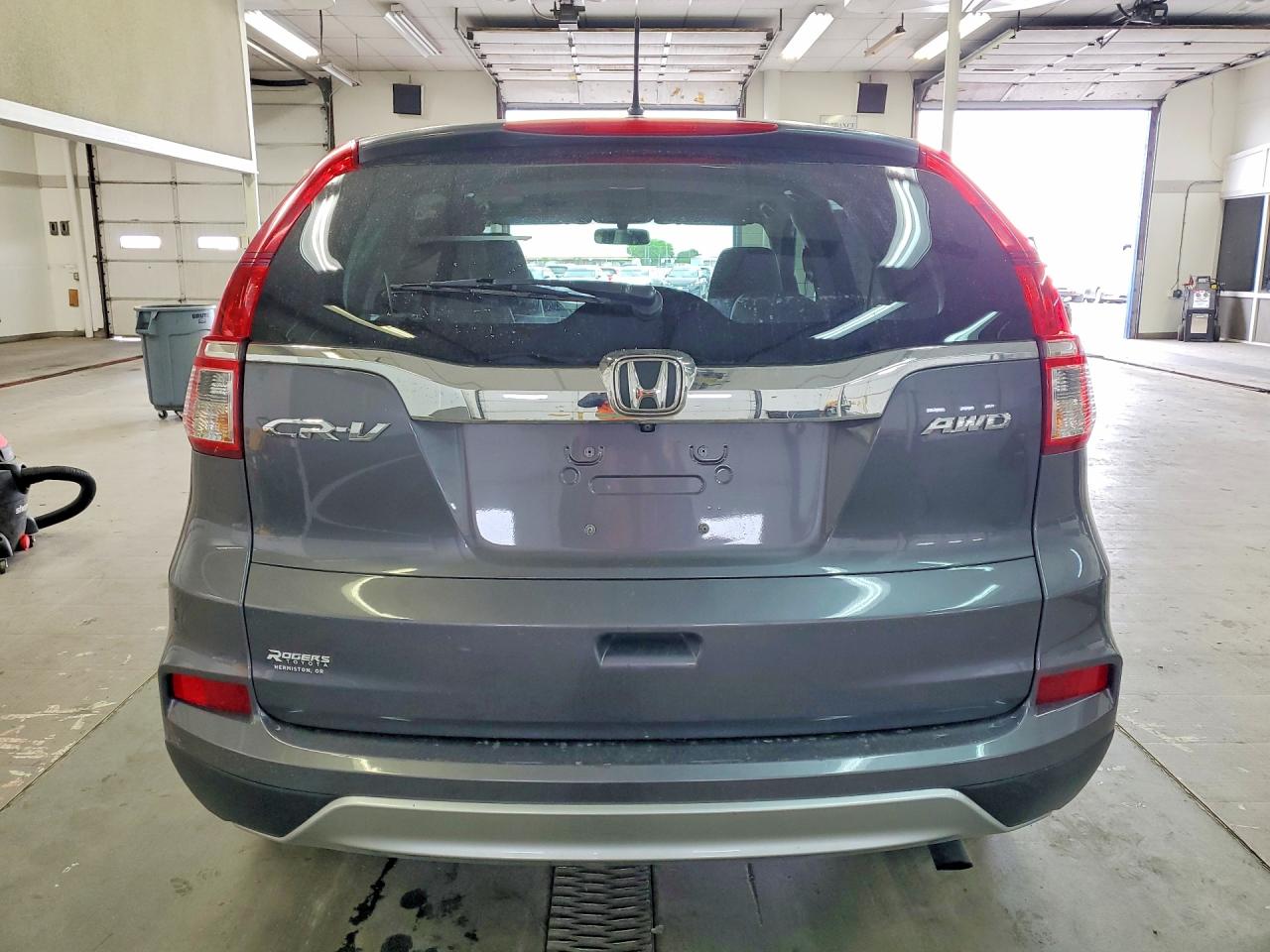 2015 Honda Cr-v Ex Gray vin: 2HKRM4H59FH673674