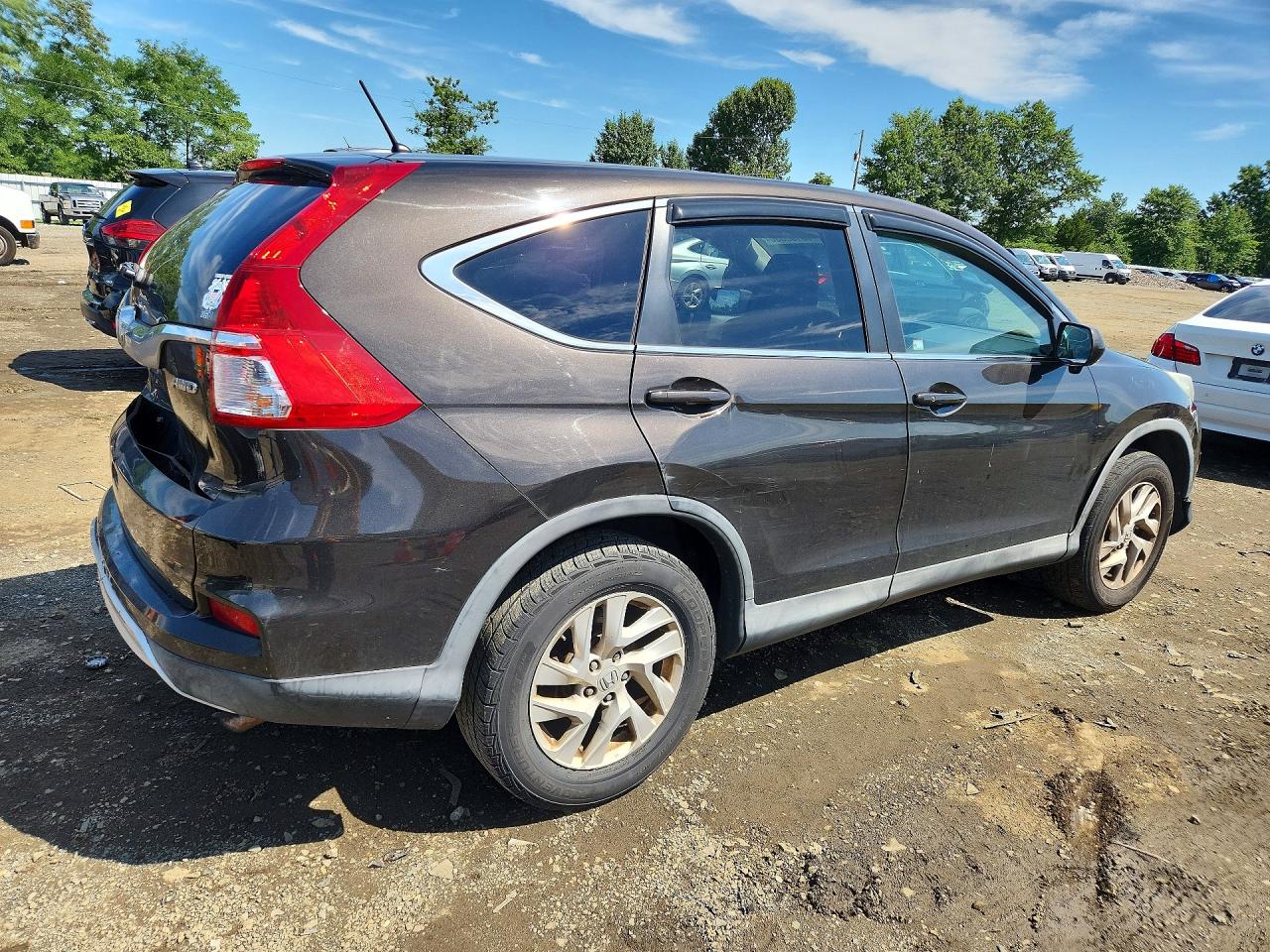 2015 Honda Cr-v Ex Black vin: 2HKRM4H59FH678311