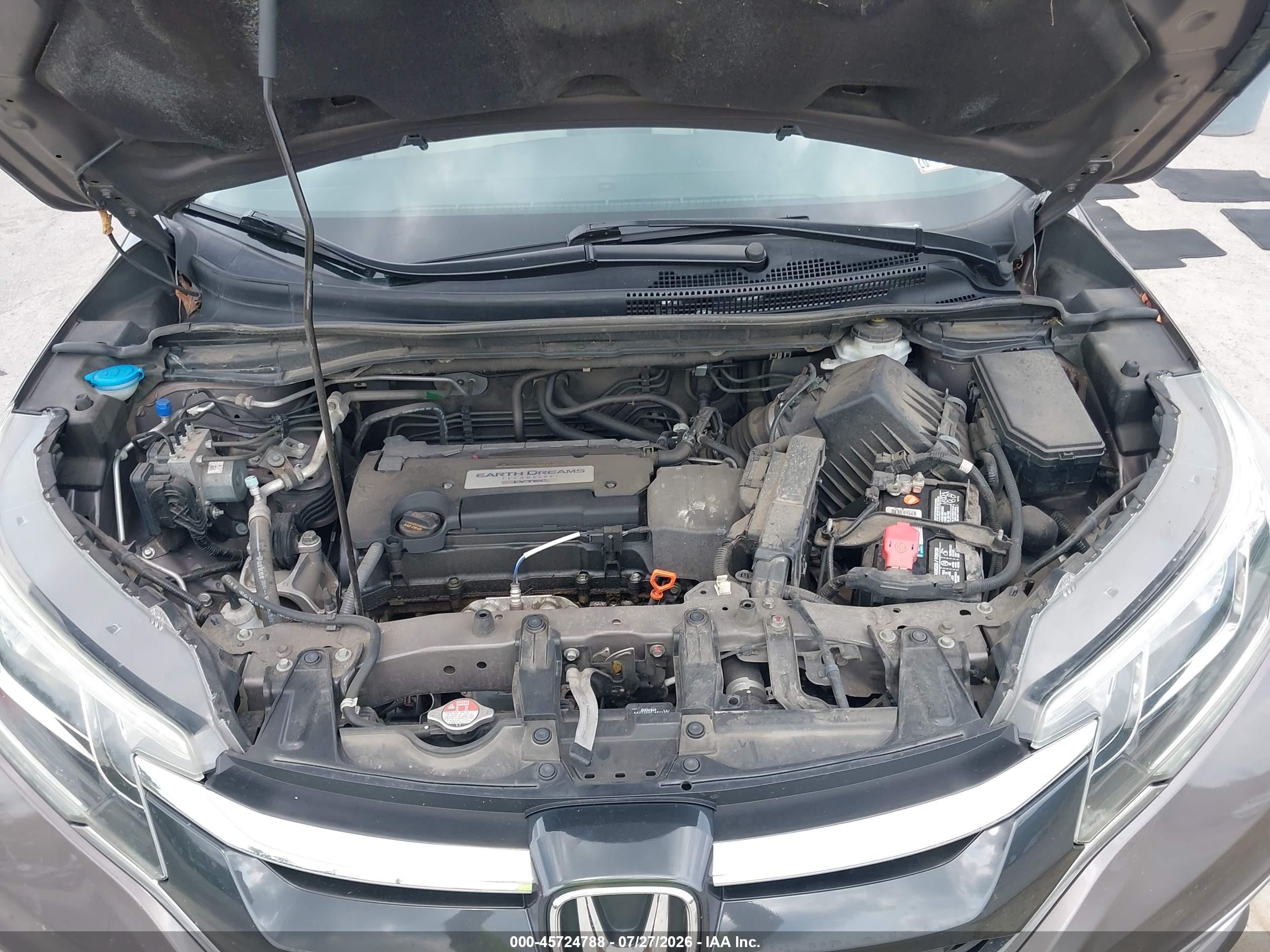 2015 Honda Cr-v Ex Brown vin: 2HKRM4H59FH685789