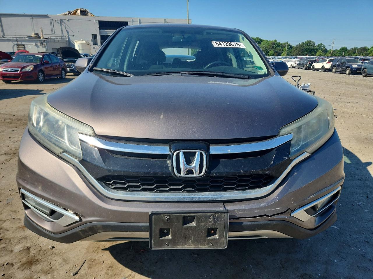2015 Honda Cr-v Ex Gray vin: 2HKRM4H59FH685887