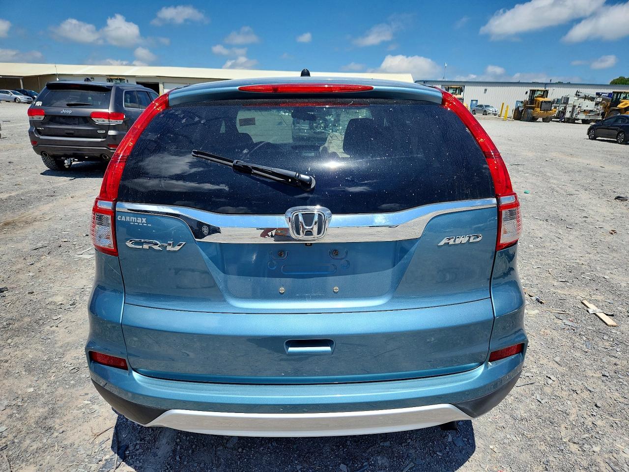 2015 Honda Cr-v Ex Blue vin: 2HKRM4H59FH700632
