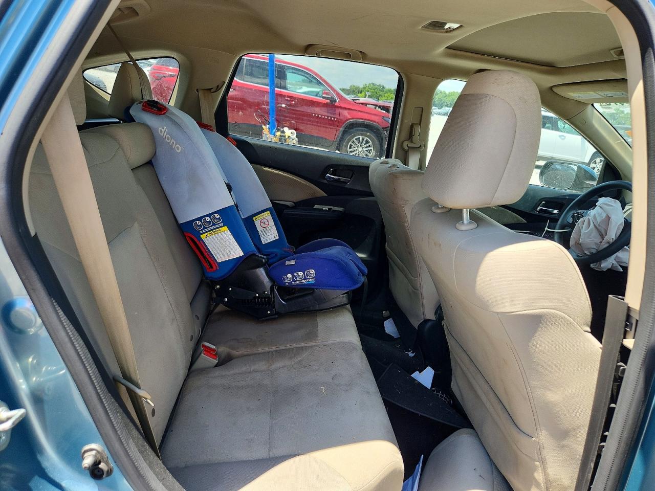 2015 Honda Cr-v Ex Blue vin: 2HKRM4H59FH700632