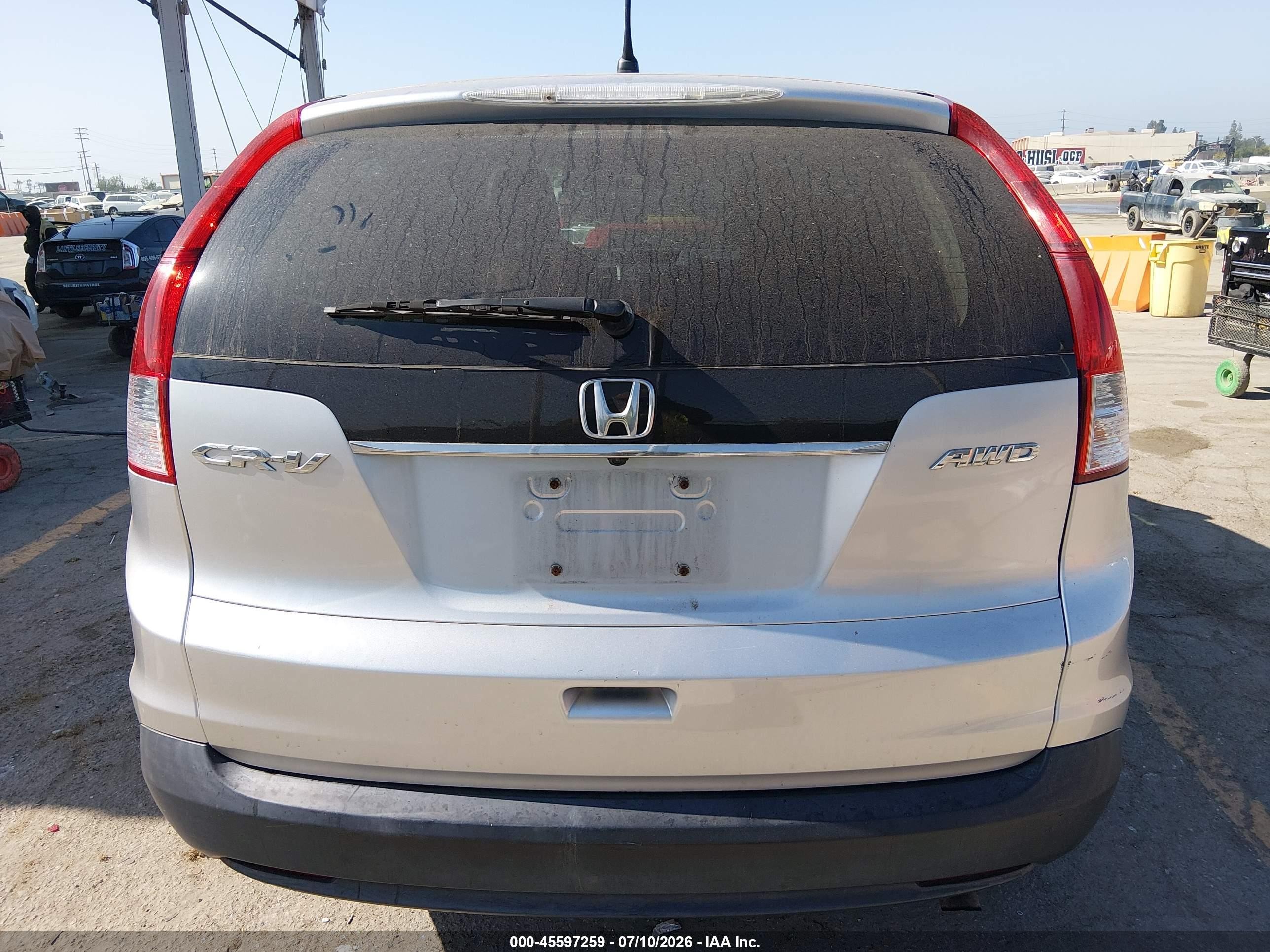 2012 Honda Cr-v Ex Silver vin: 2HKRM4H5XCH606402