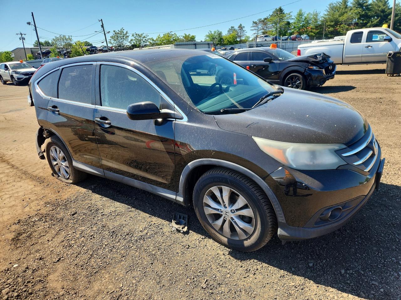 2012 Honda Cr-v Ex Black vin: 2HKRM4H5XCH614810