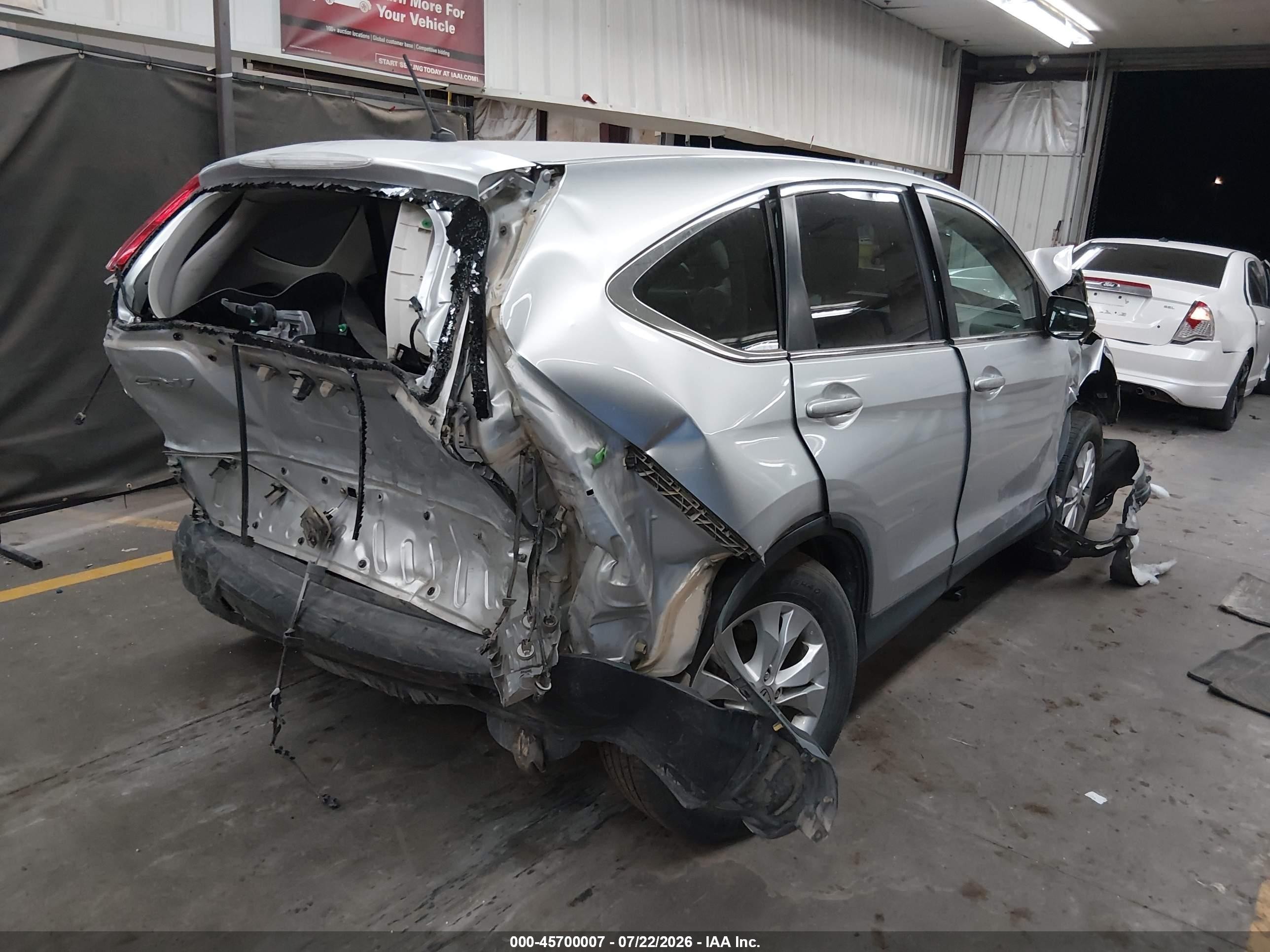 2013 Honda Cr-v Ex Серебряный vin: 2HKRM4H5XDH617613