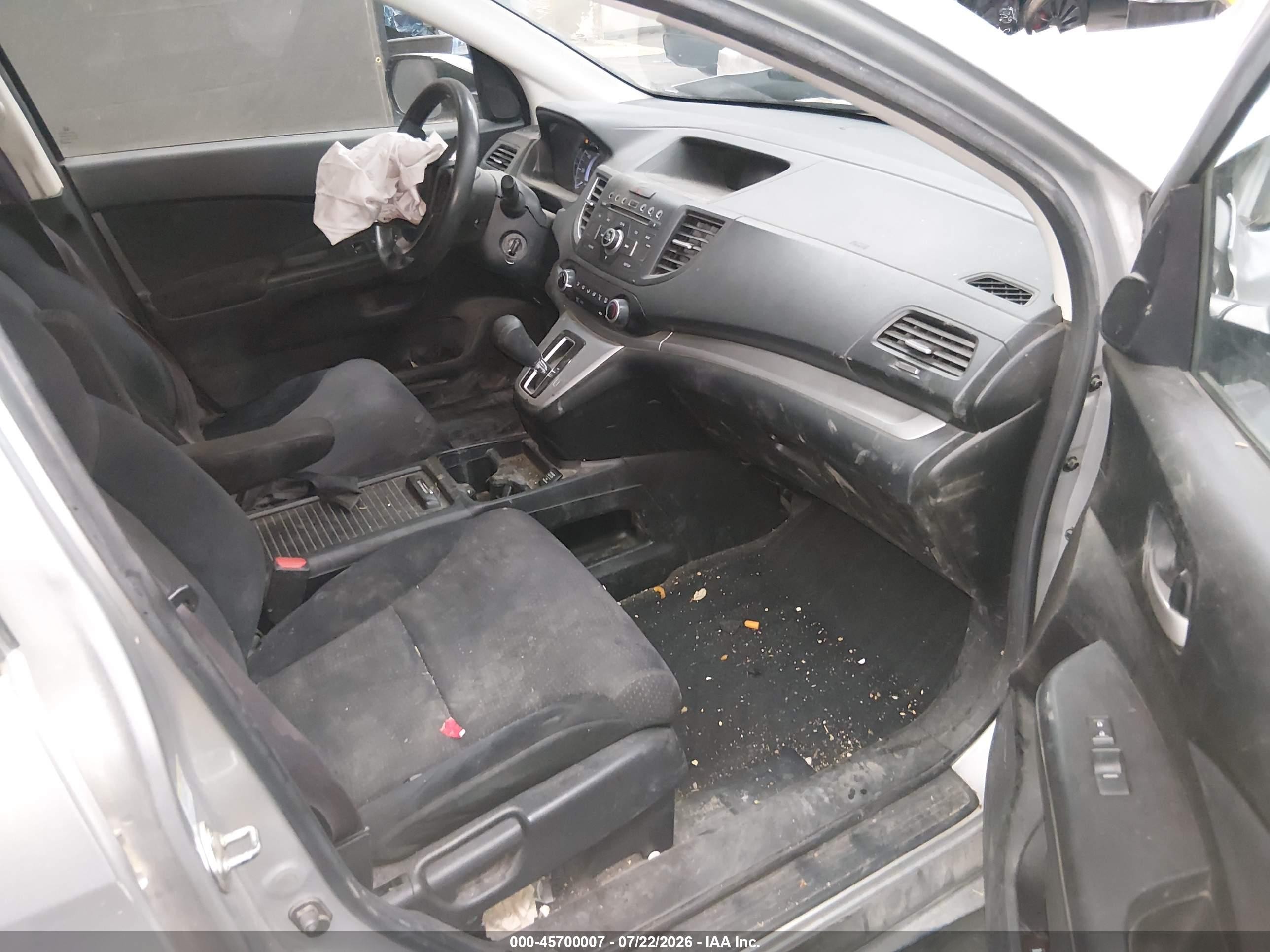 2013 Honda Cr-v Ex Серебряный vin: 2HKRM4H5XDH617613