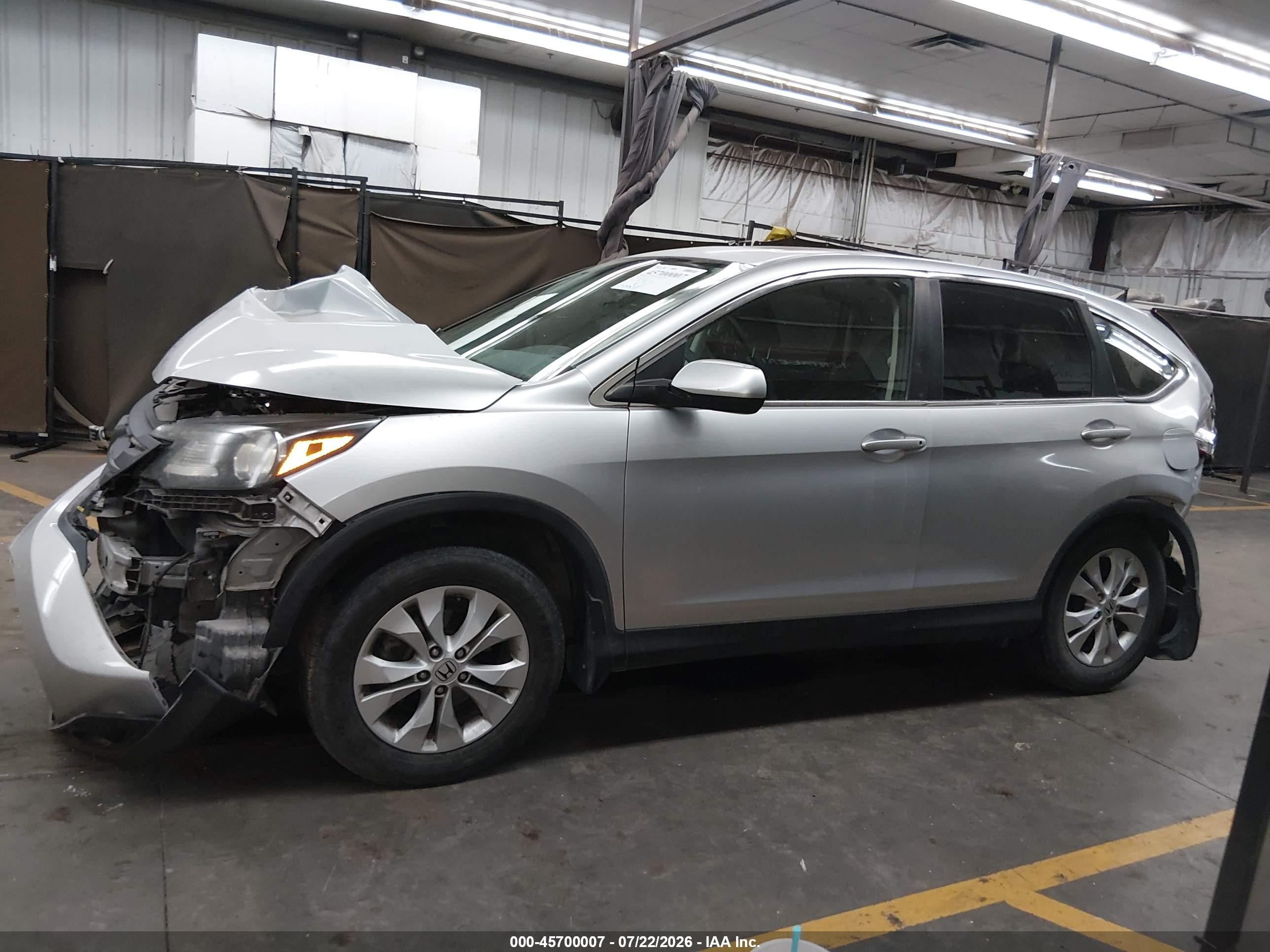 2013 Honda Cr-v Ex Серебряный vin: 2HKRM4H5XDH617613