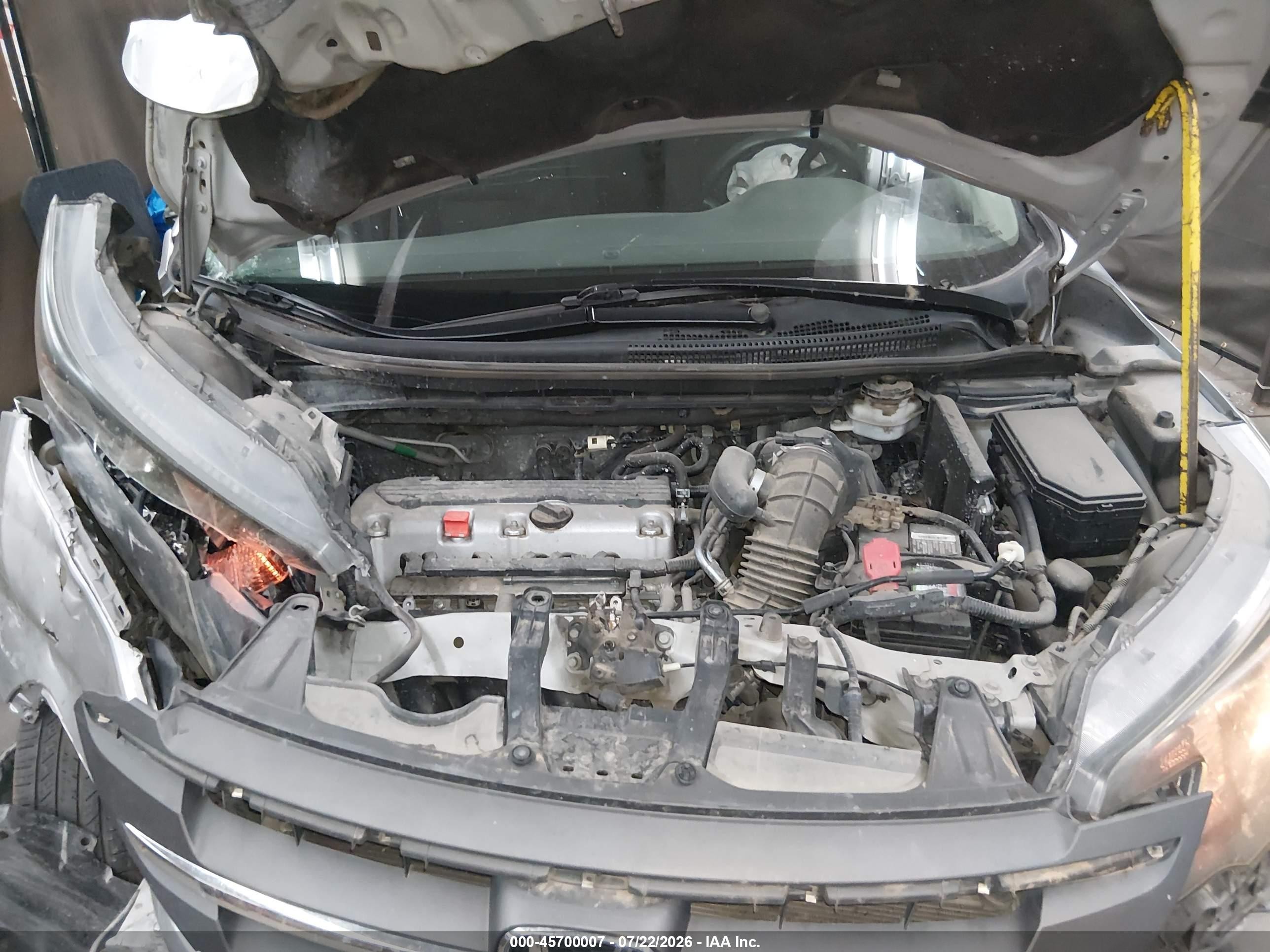 2013 Honda Cr-v Ex Серебряный vin: 2HKRM4H5XDH617613