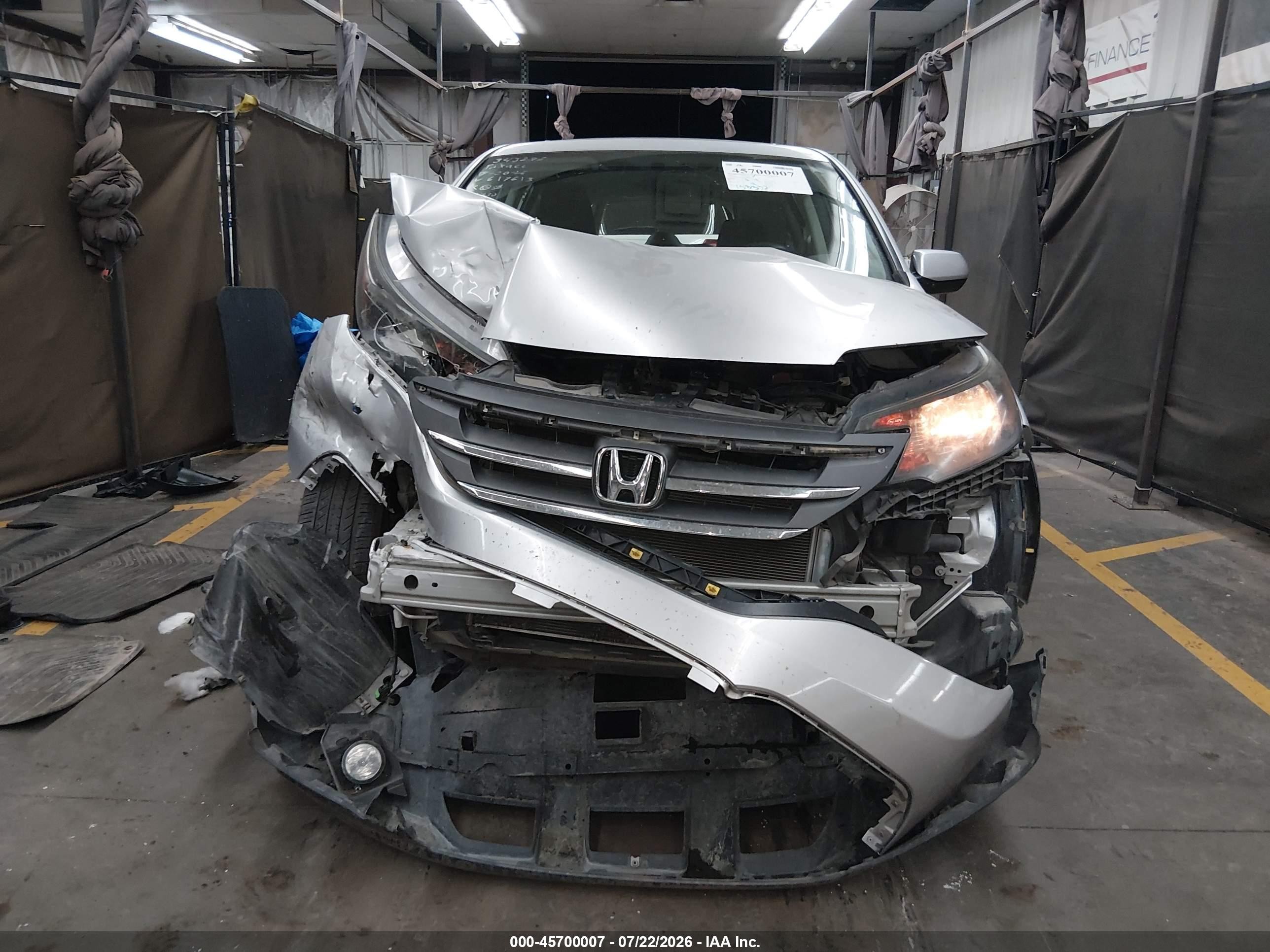 2013 Honda Cr-v Ex Серебряный vin: 2HKRM4H5XDH617613