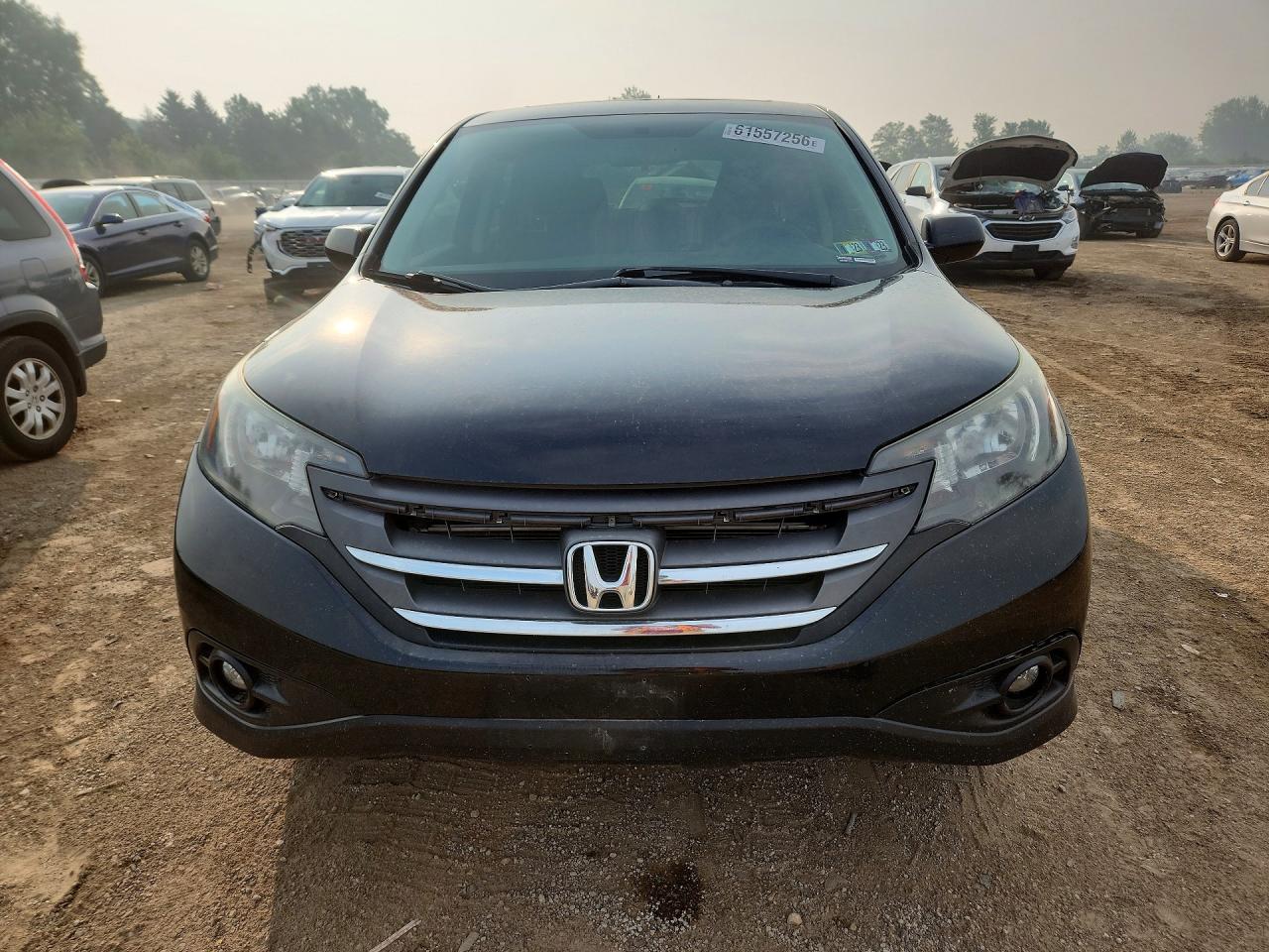 2013 Honda Cr-v Ex Black vin: 2HKRM4H5XDH620043