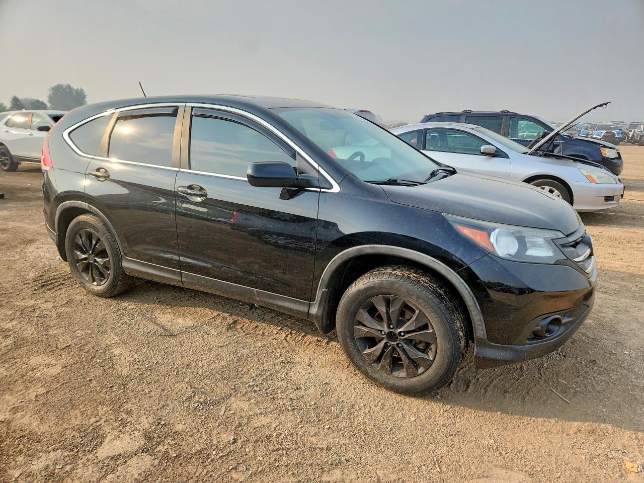 2013 Honda Cr-v Ex Black vin: 2HKRM4H5XDH620043