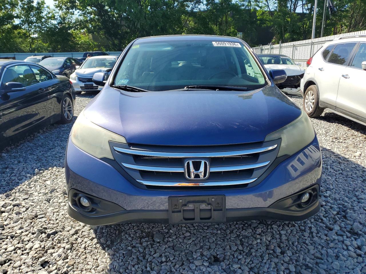 2013 Honda Cr-v Ex Синий vin: 2HKRM4H5XDH634797