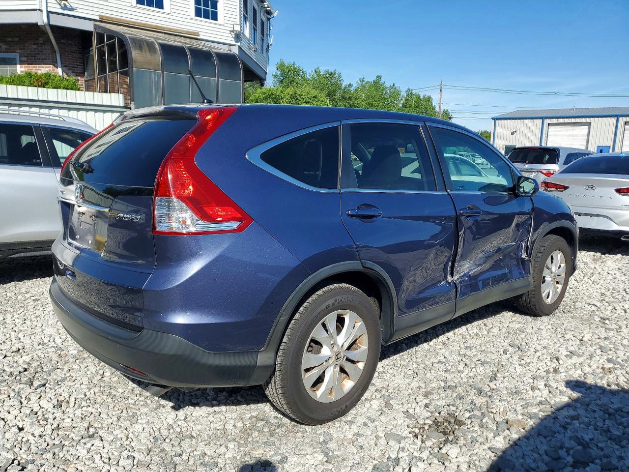 2013 Honda Cr-v Ex Синий vin: 2HKRM4H5XDH634797