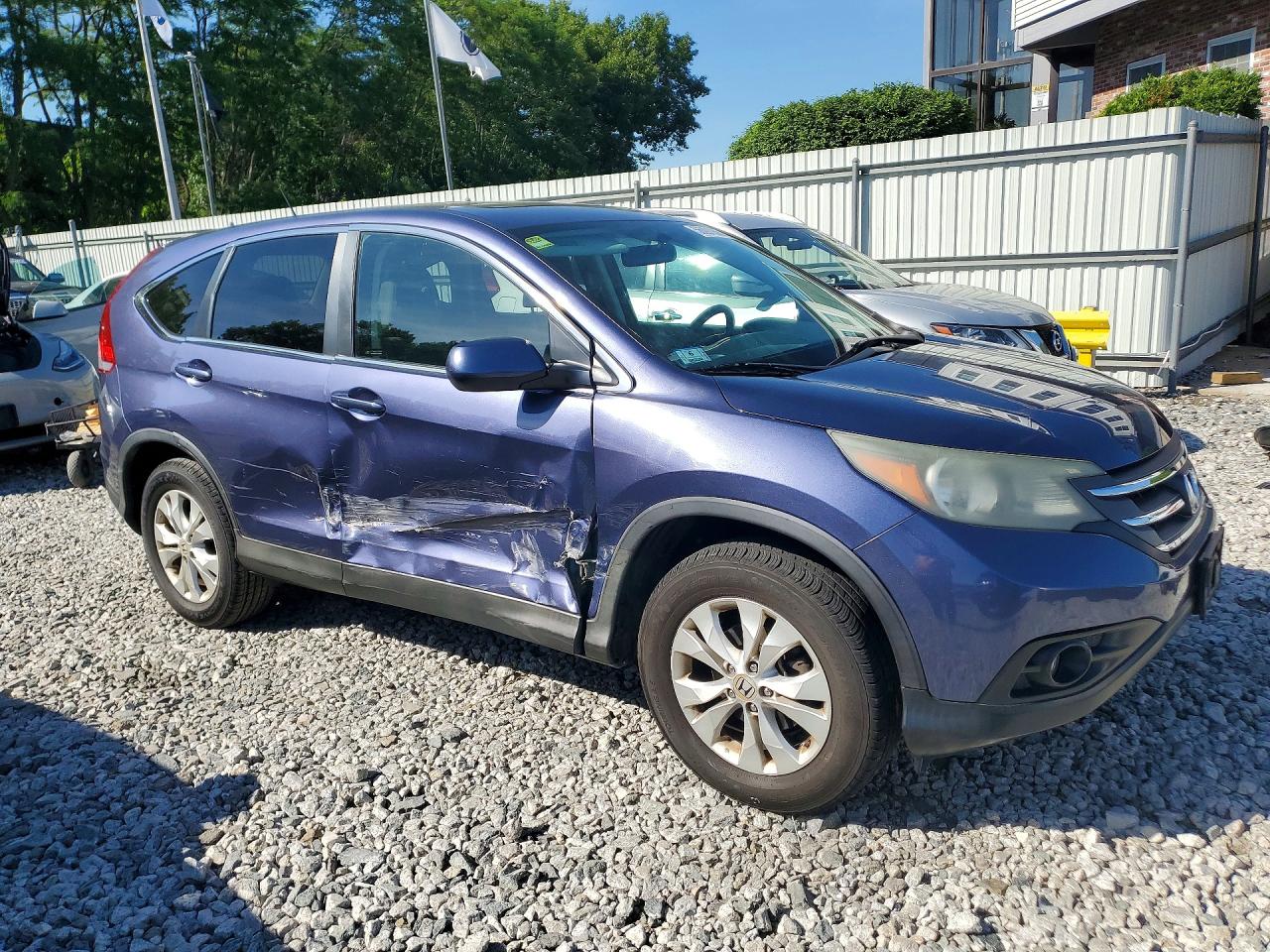 2013 Honda Cr-v Ex Синий vin: 2HKRM4H5XDH634797