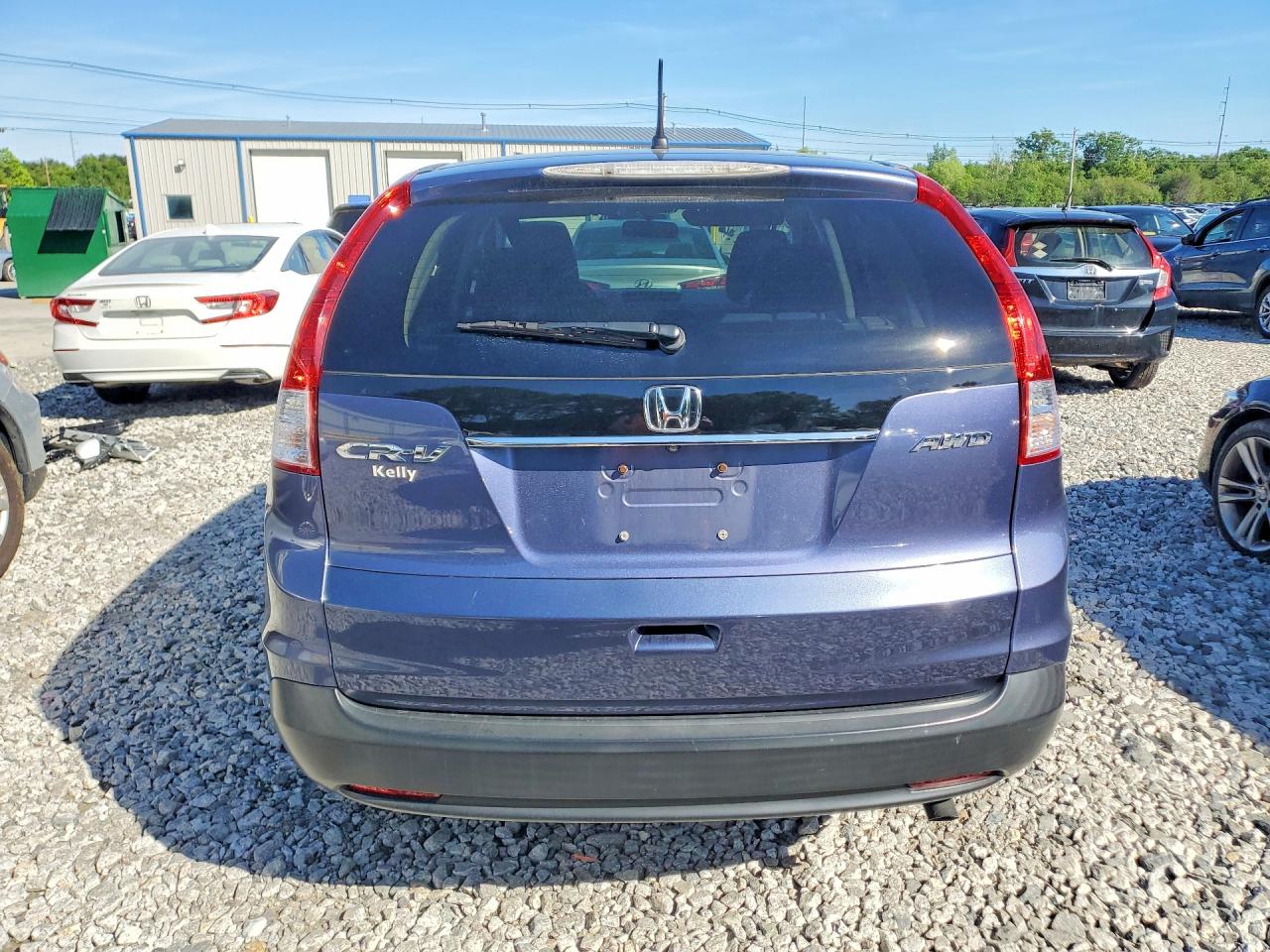 2013 Honda Cr-v Ex Синий vin: 2HKRM4H5XDH634797