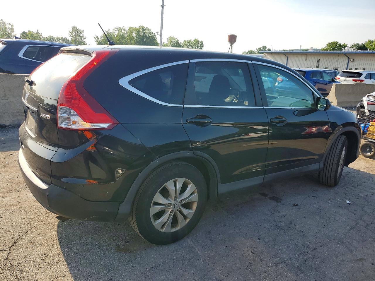 2013 Honda Cr-v Ex Black vin: 2HKRM4H5XDH647842