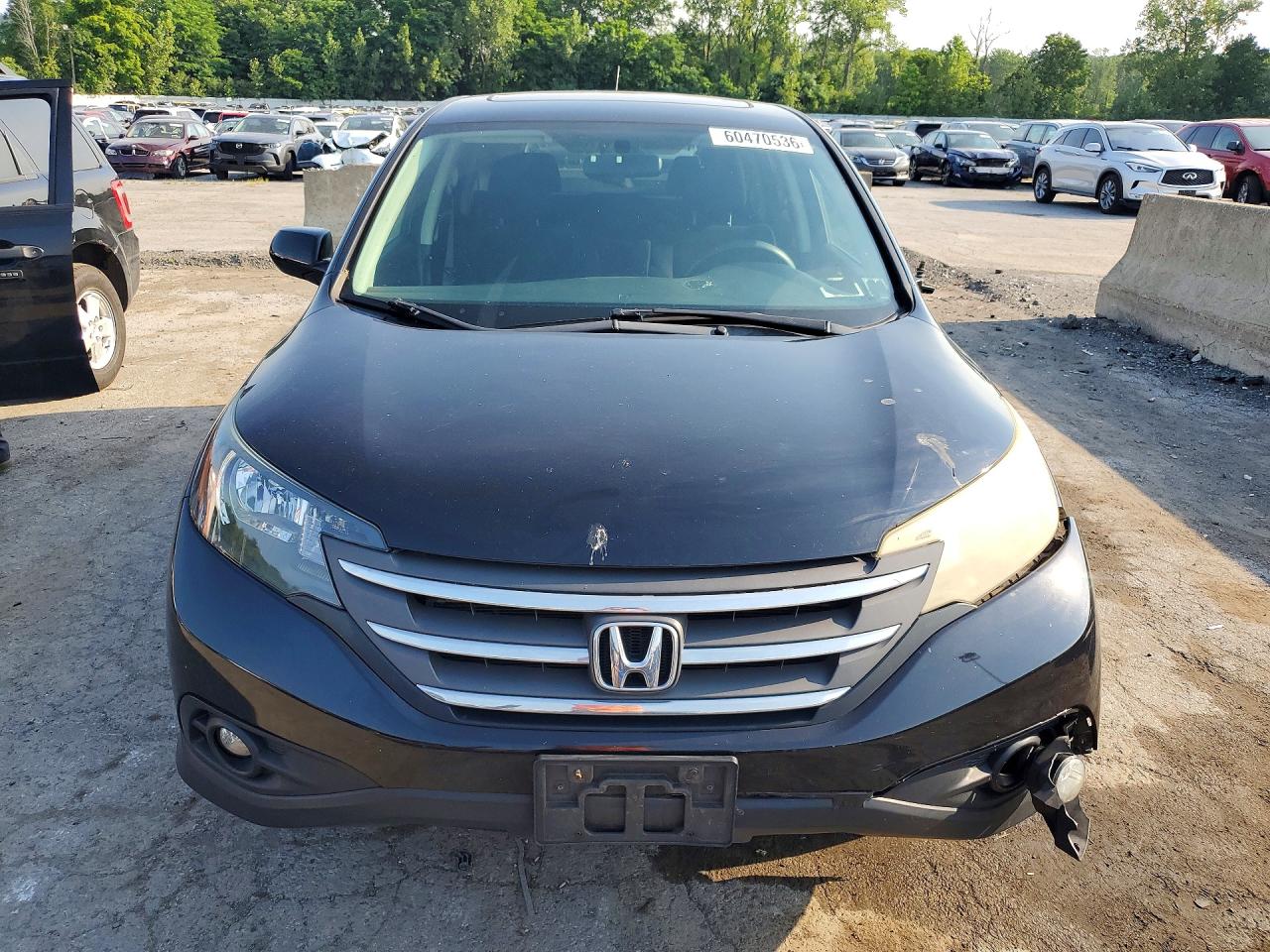2013 Honda Cr-v Ex Black vin: 2HKRM4H5XDH647842