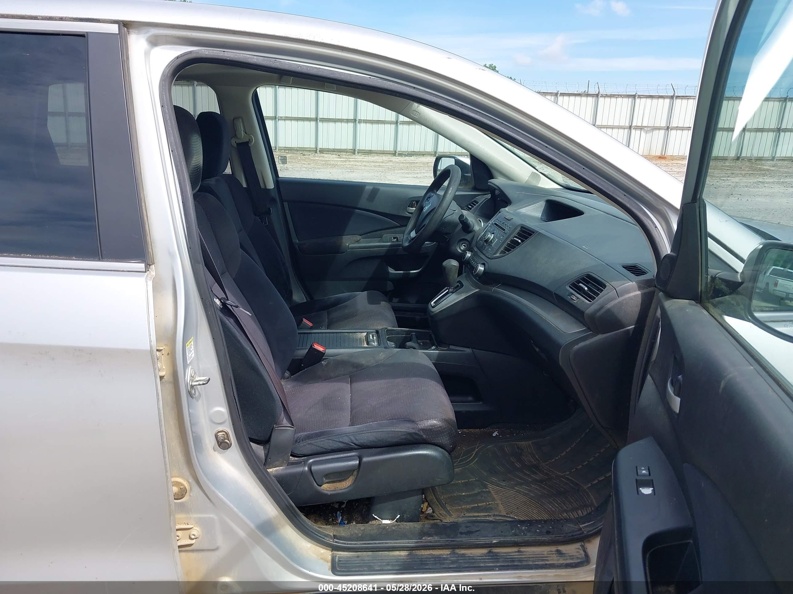 2013 Honda Cr-v Ex Silver vin: 2HKRM4H5XDH664379