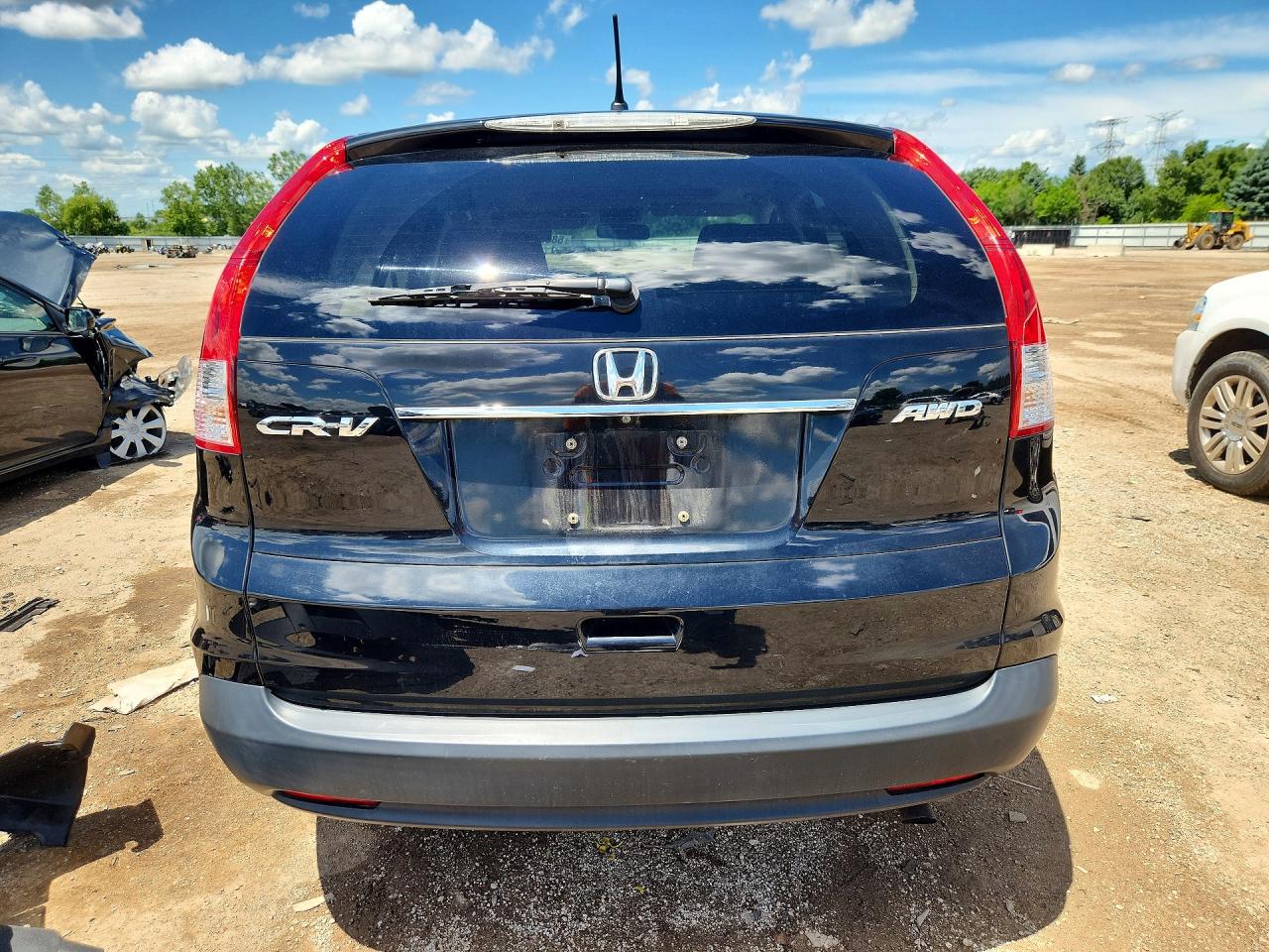 2013 Honda Cr-v Ex Black vin: 2HKRM4H5XDH681666