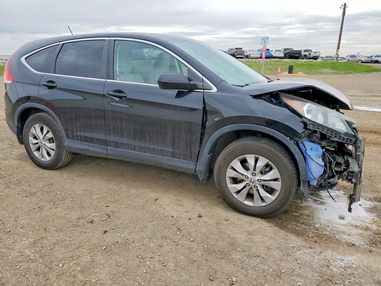 2014 Honda Cr-v Ex Black vin: 2HKRM4H5XEH118358