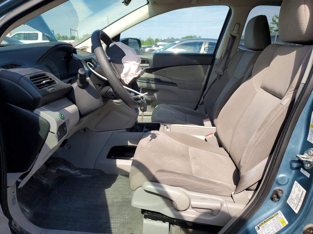 2014 Honda Cr-v Ex Turquoise vin: 2HKRM4H5XEH130011