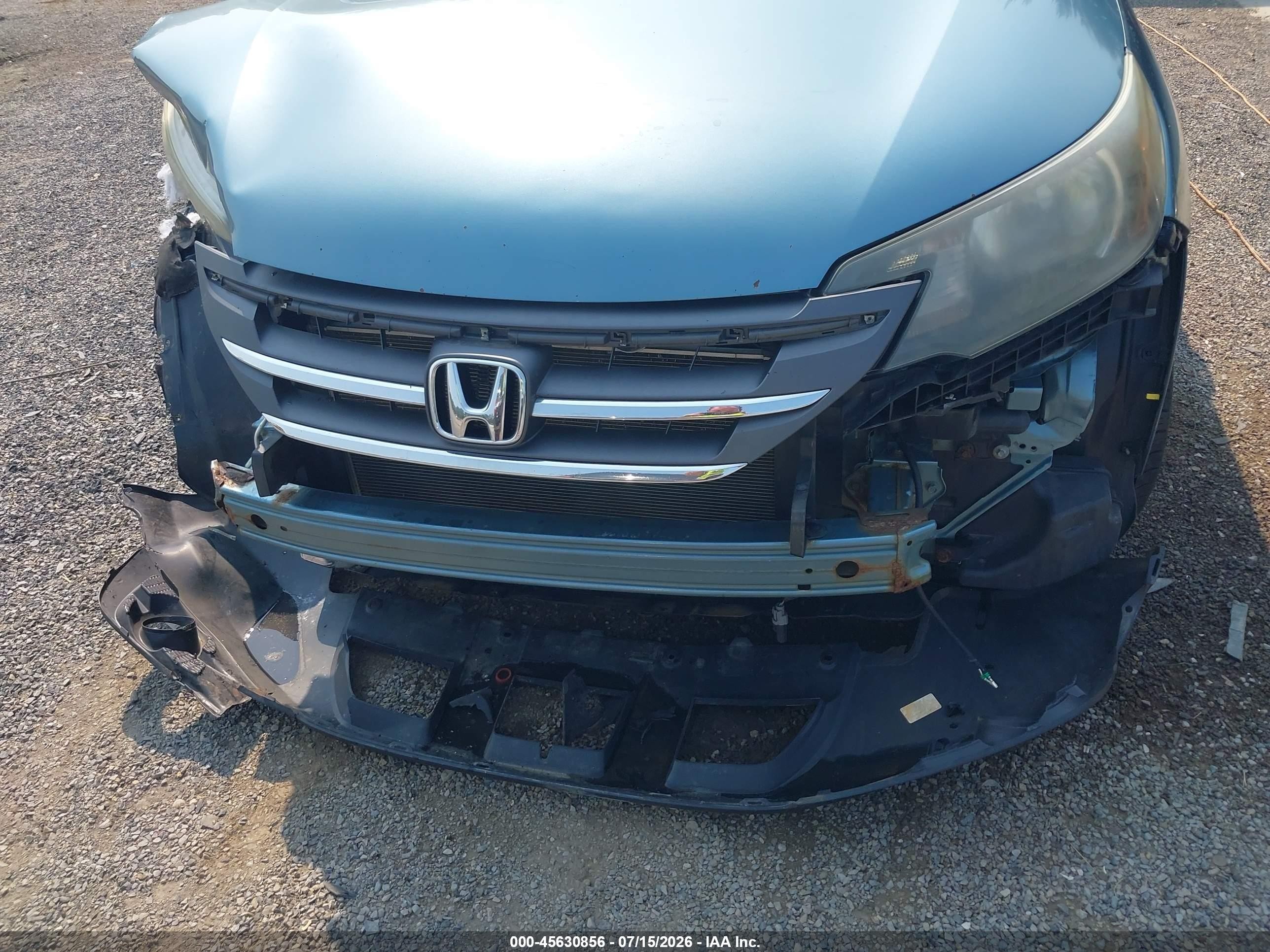 2014 Honda Cr-v Ex Blue vin: 2HKRM4H5XEH603194