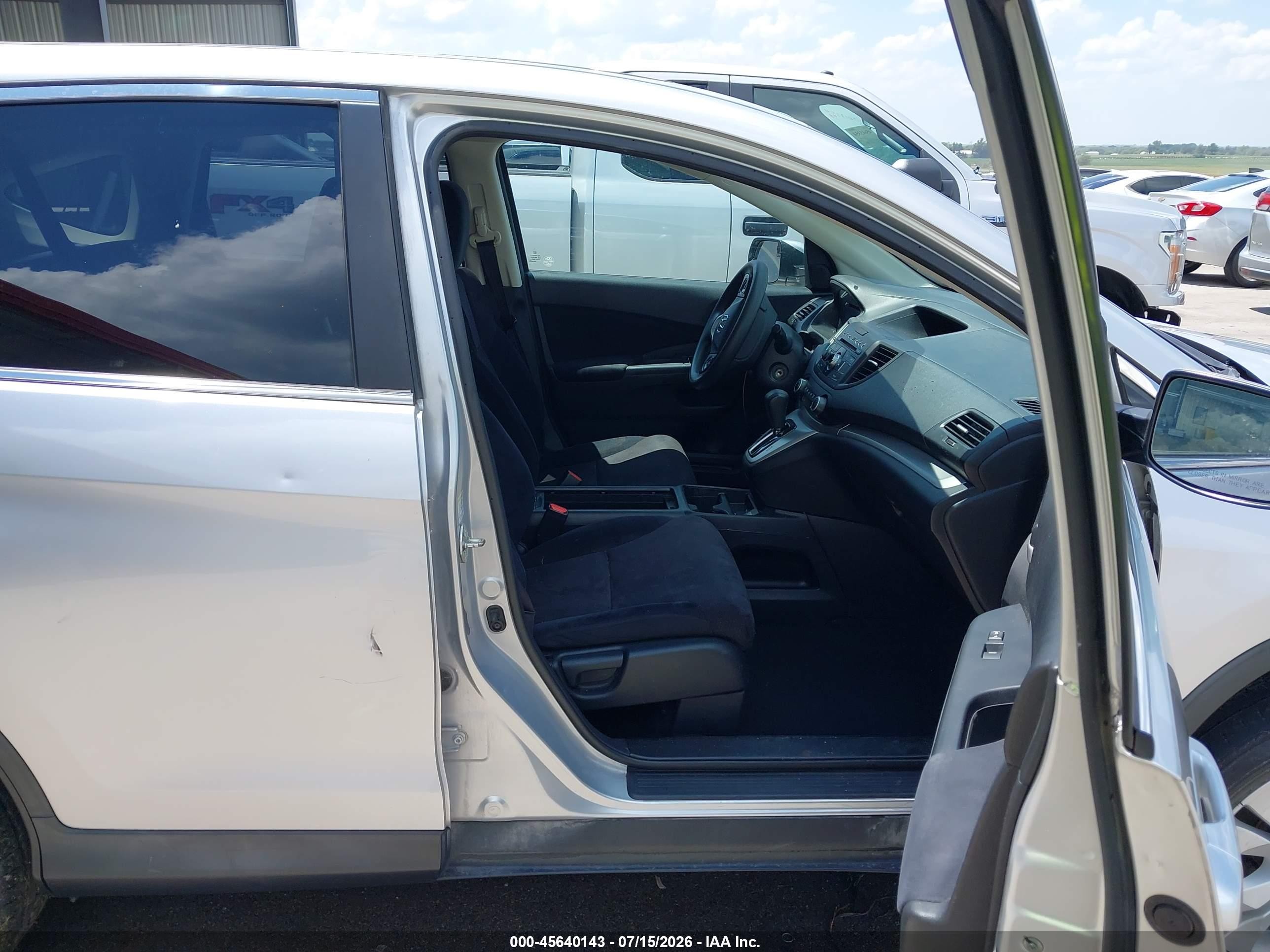 2014 Honda Cr-v Ex Silver vin: 2HKRM4H5XEH609237