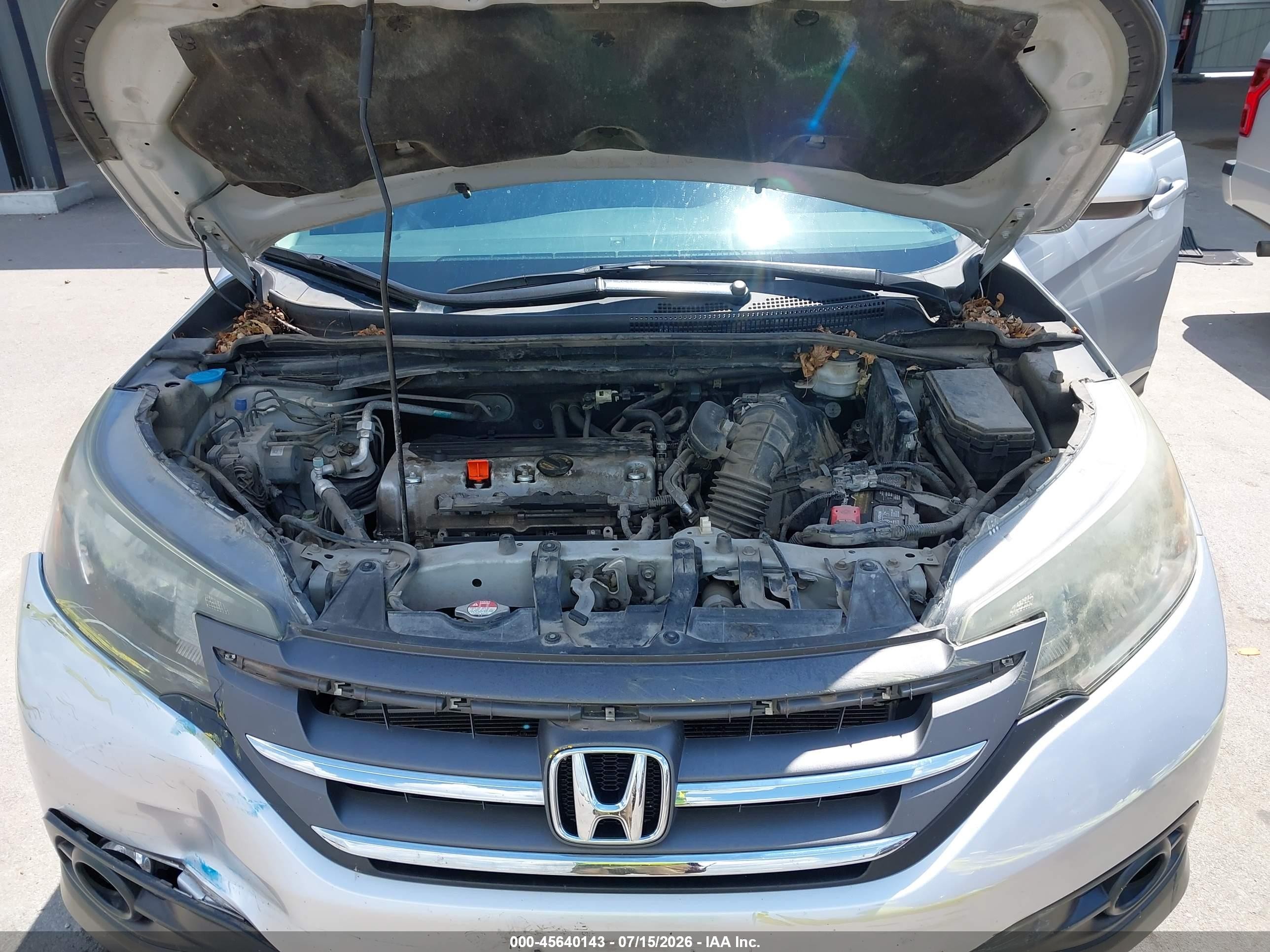 2014 Honda Cr-v Ex Silver vin: 2HKRM4H5XEH609237