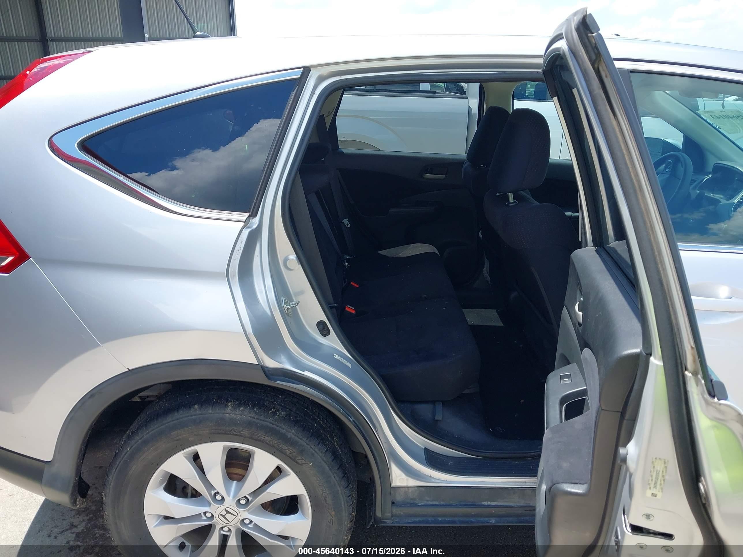 2014 Honda Cr-v Ex Silver vin: 2HKRM4H5XEH609237