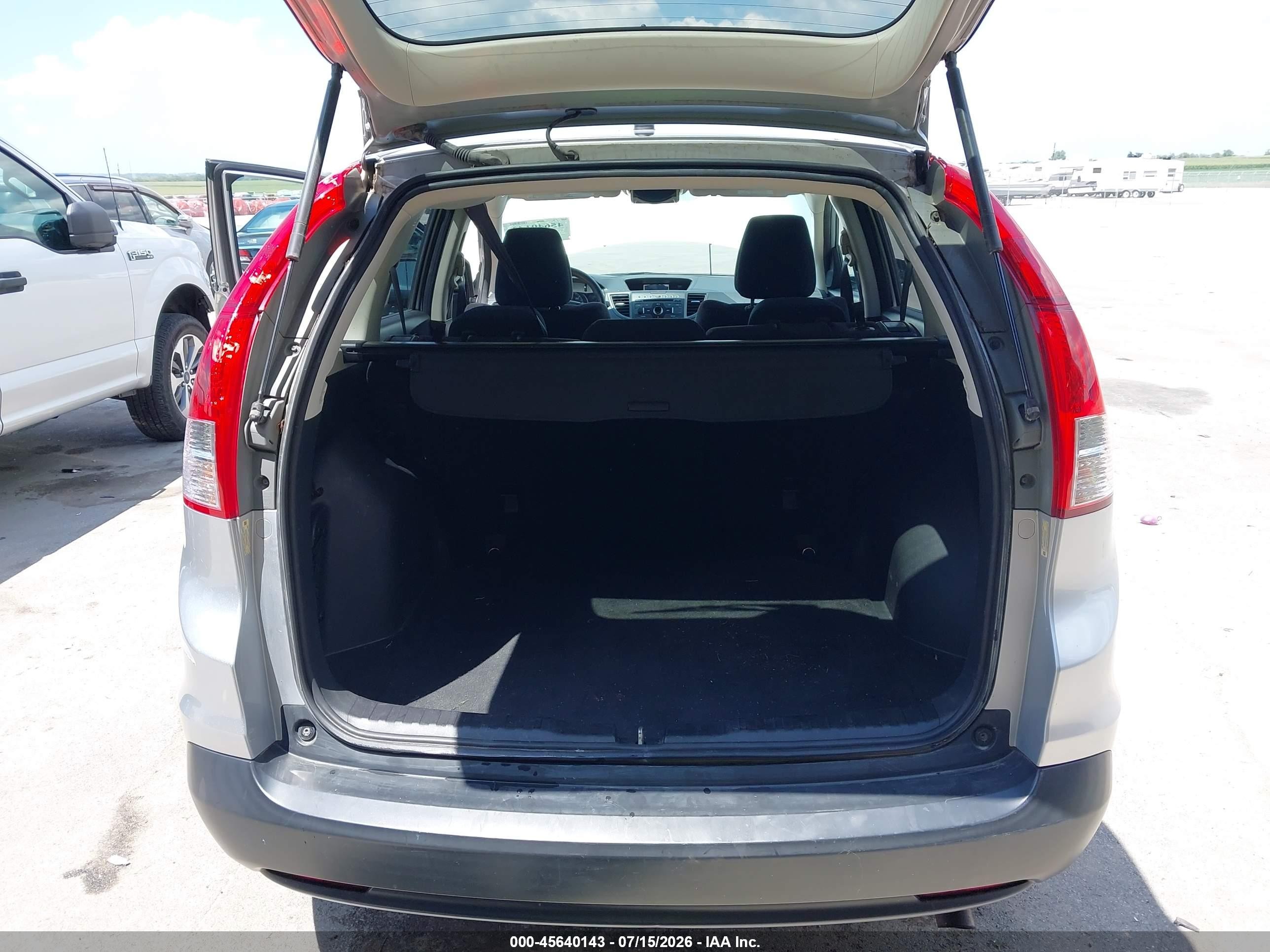 2014 Honda Cr-v Ex Silver vin: 2HKRM4H5XEH609237