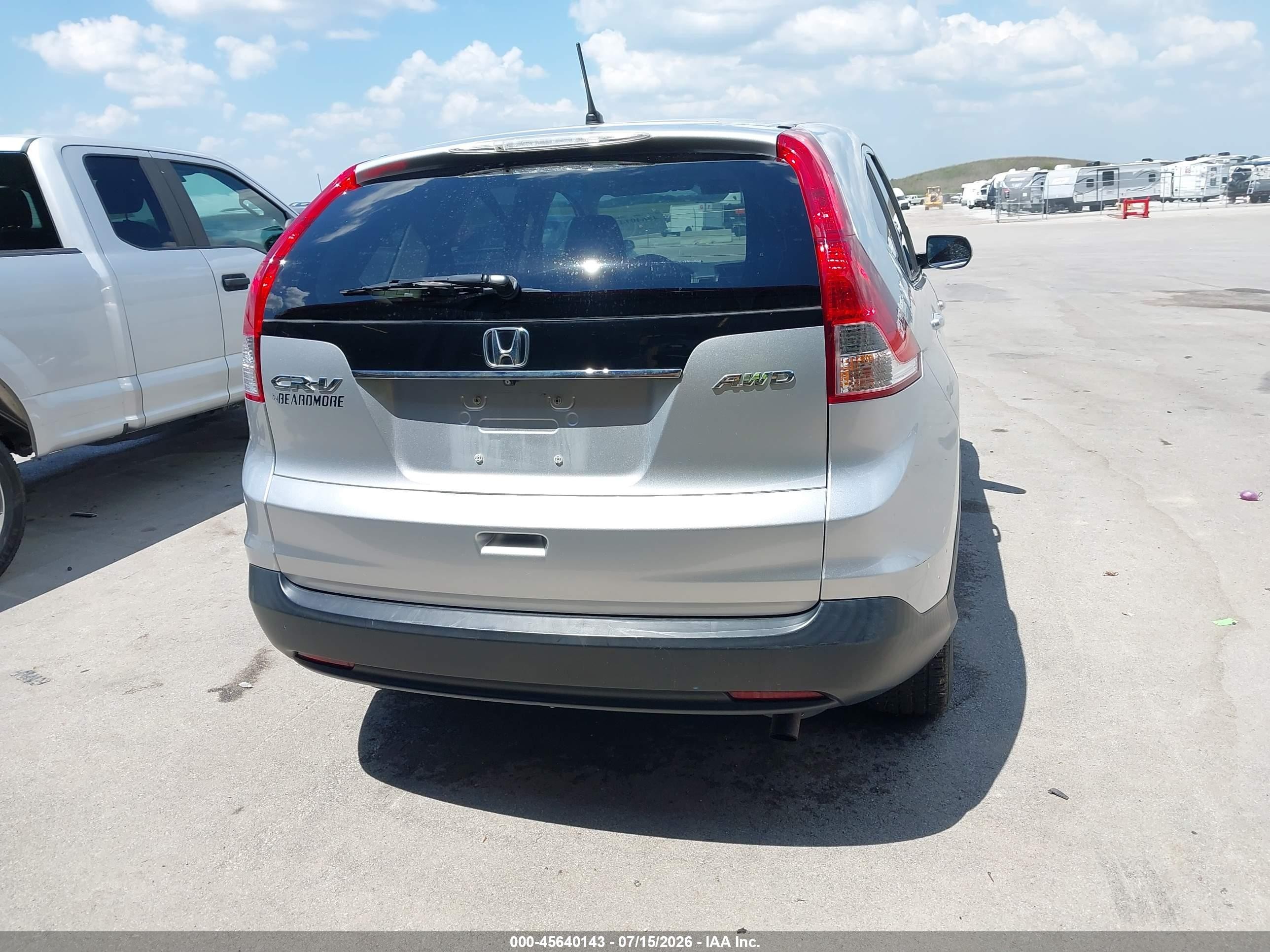 2014 Honda Cr-v Ex Silver vin: 2HKRM4H5XEH609237