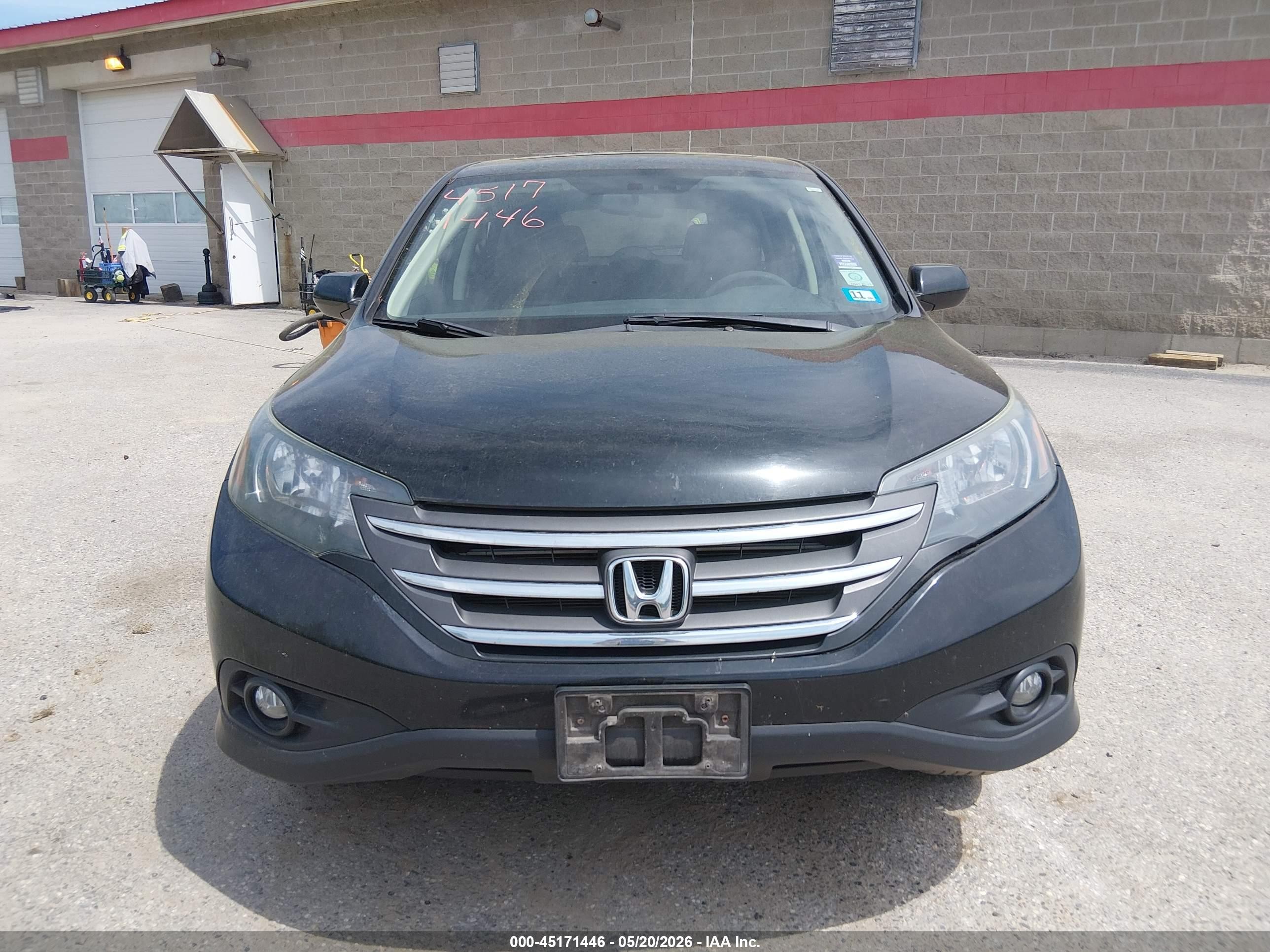 2014 Honda Cr-v Ex Black vin: 2HKRM4H5XEH628354