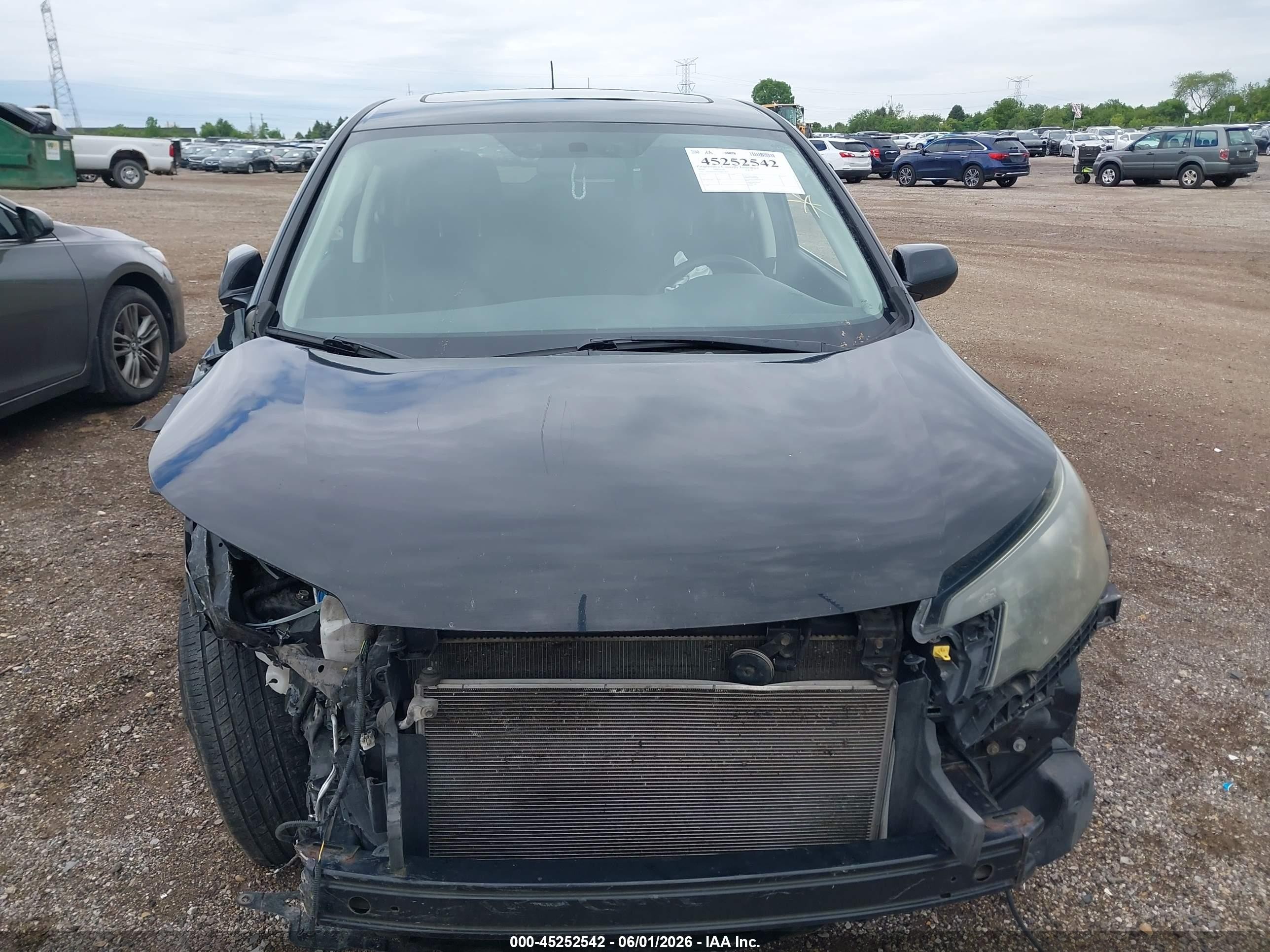 2014 Honda Cr-v Ex Black vin: 2HKRM4H5XEH657837