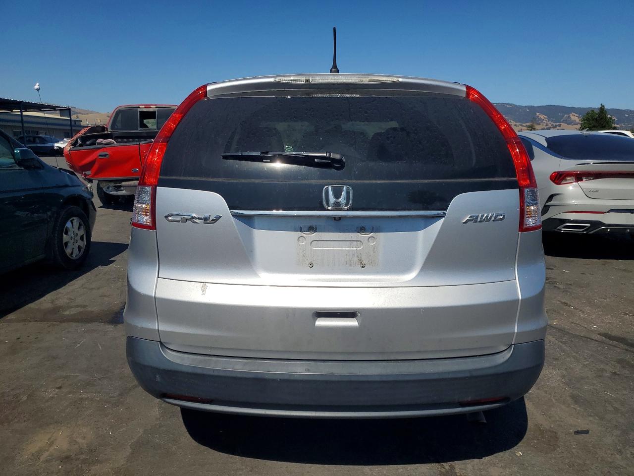 2014 Honda Cr-v Ex Silver vin: 2HKRM4H5XEH690305