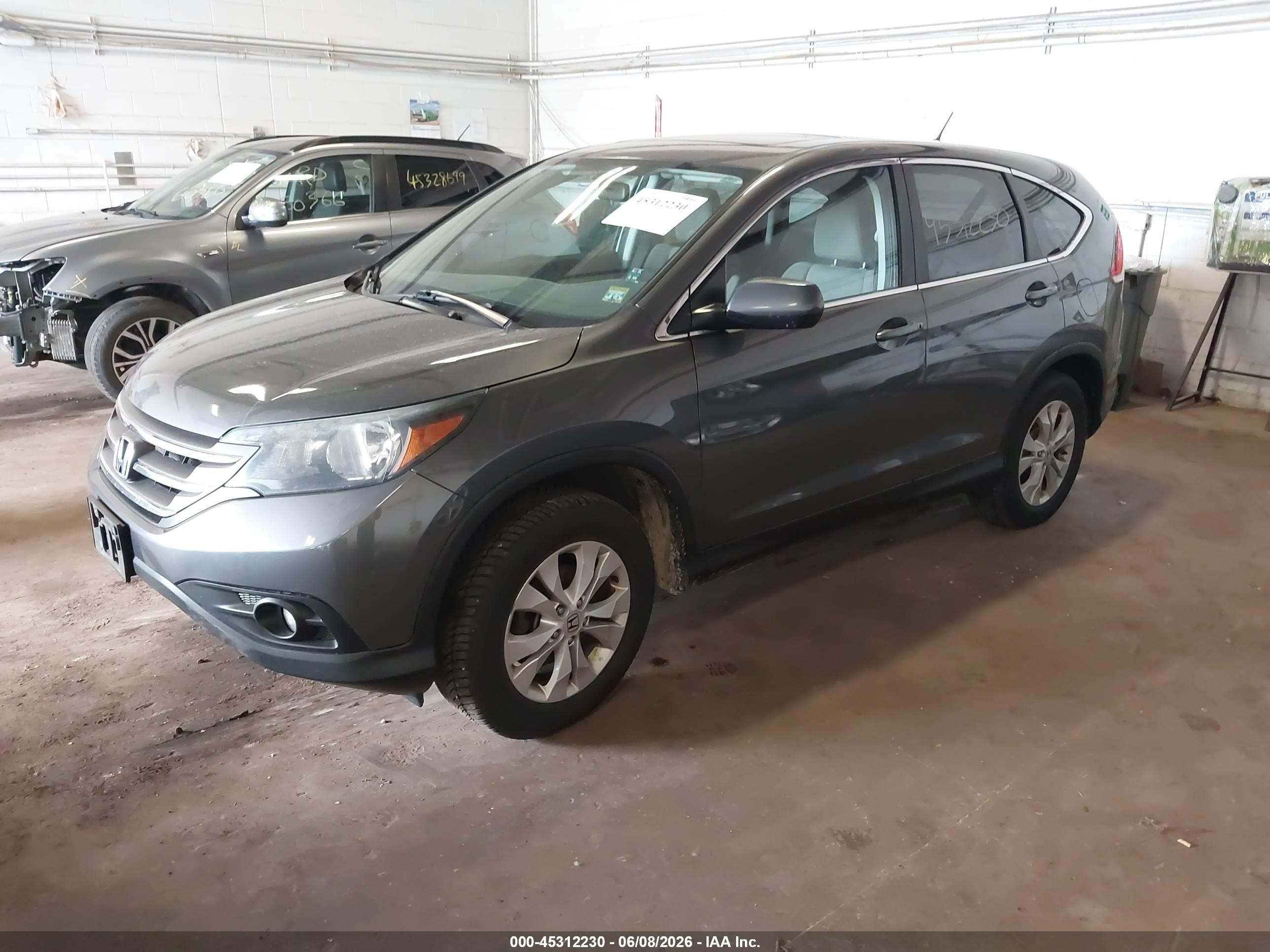2014 Honda Cr-v Ex Beige vin: 2HKRM4H5XEH716062