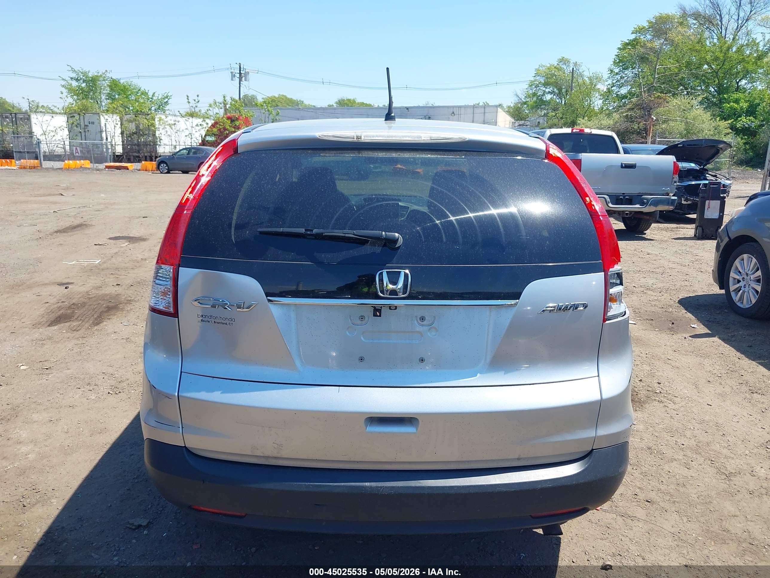 2014 Honda Cr-v Ex Gray vin: 2HKRM4H5XEH720774