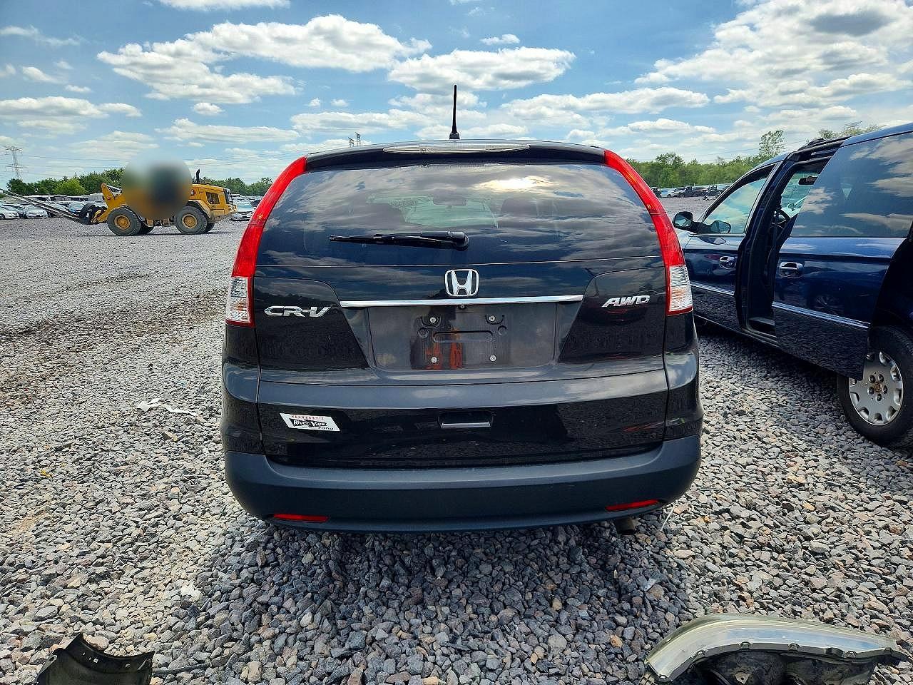 2014 Honda Cr-v Ex Black vin: 2HKRM4H5XEH723285