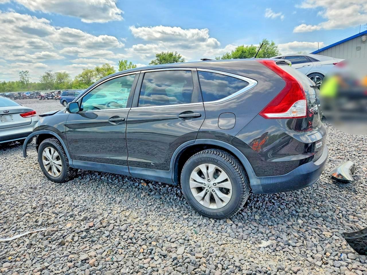 2014 Honda Cr-v Ex Black vin: 2HKRM4H5XEH723285