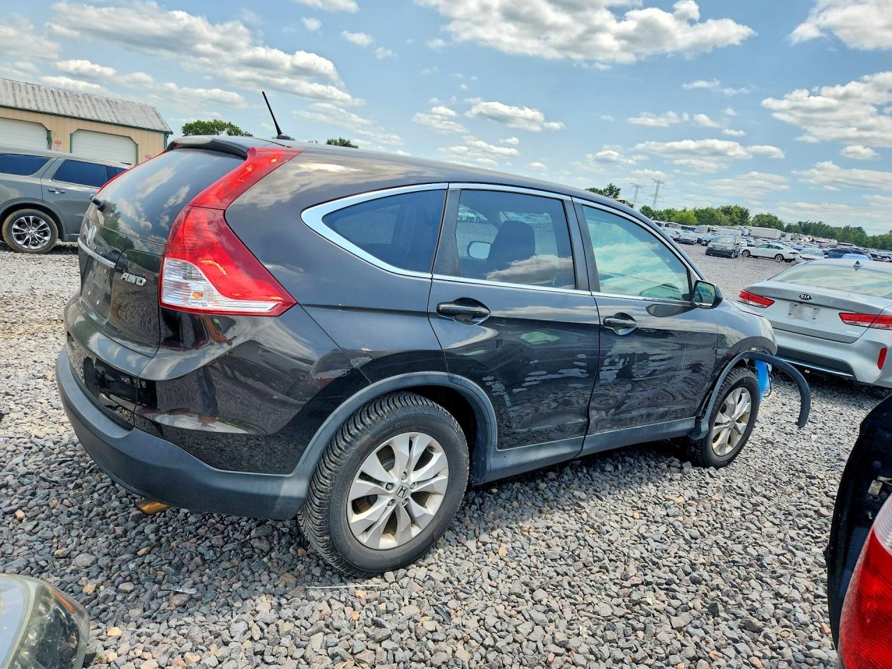 2014 Honda Cr-v Ex Black vin: 2HKRM4H5XEH723285