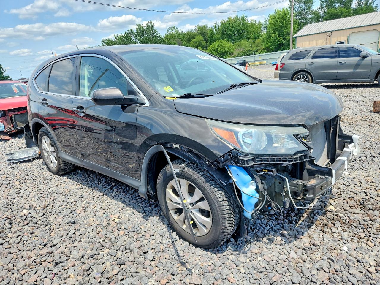 2014 Honda Cr-v Ex Black vin: 2HKRM4H5XEH723285