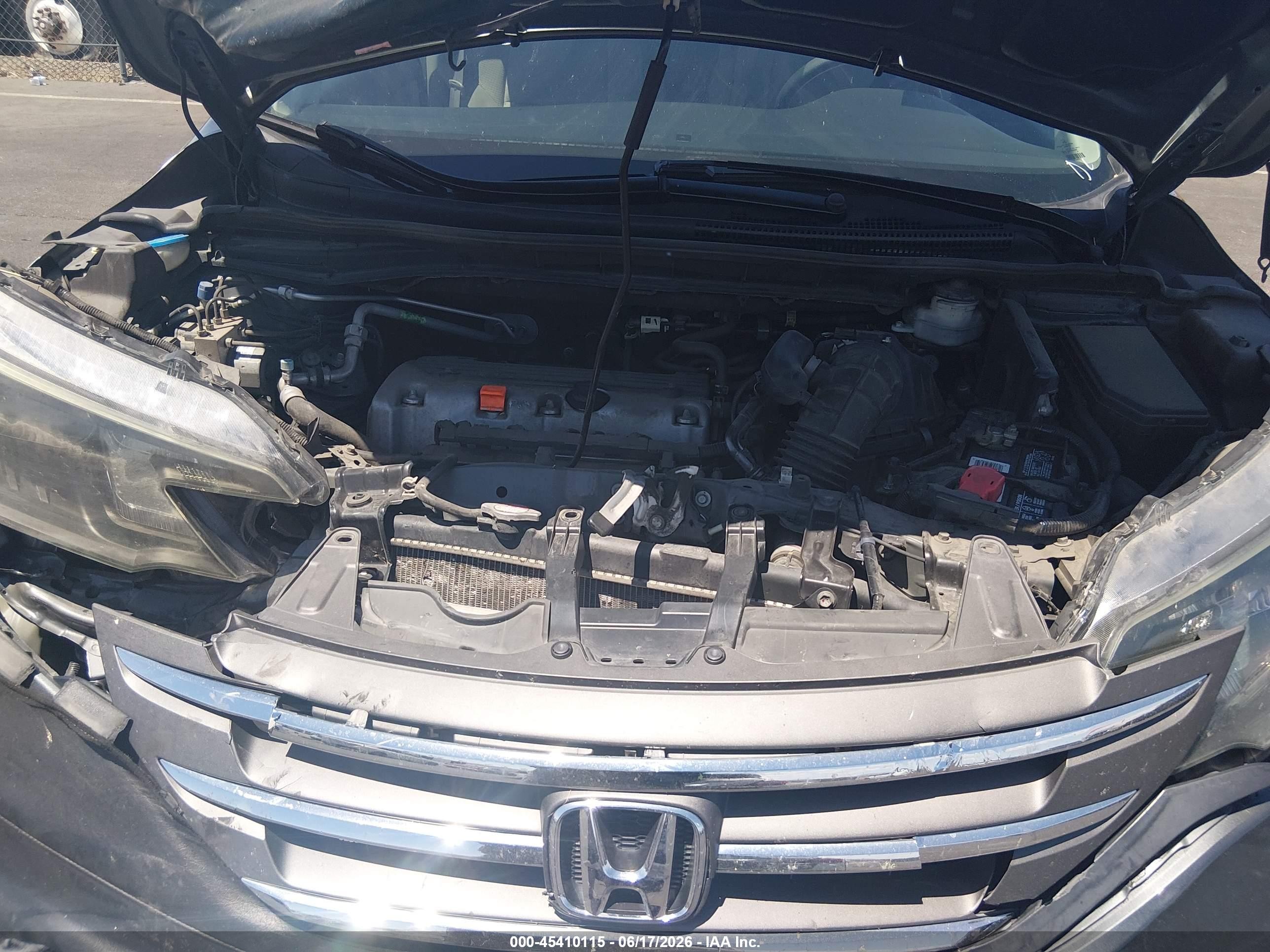 2014 Honda Cr-v Ex Gray vin: 2HKRM4H5XEH723836
