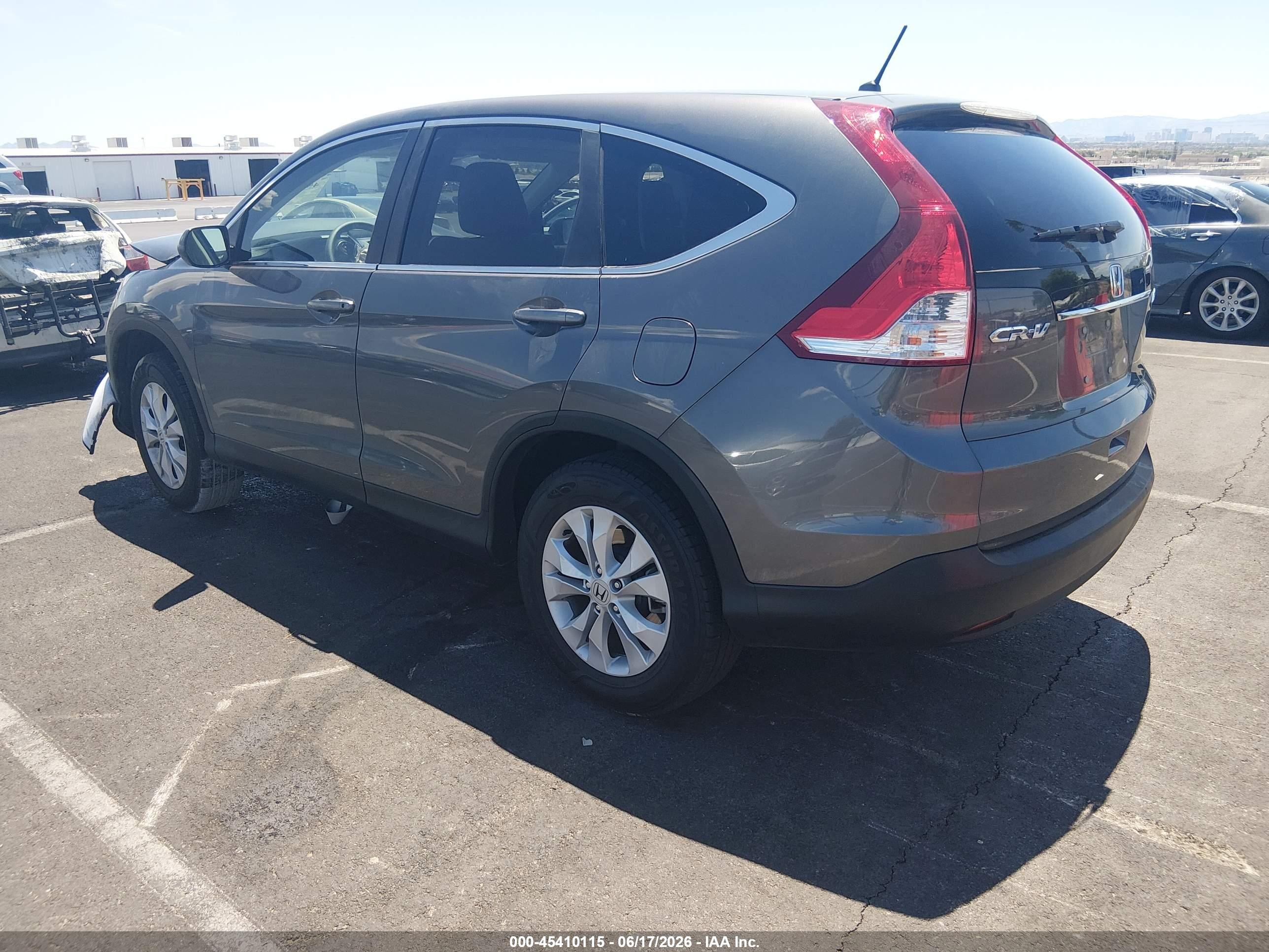 2014 Honda Cr-v Ex Gray vin: 2HKRM4H5XEH723836