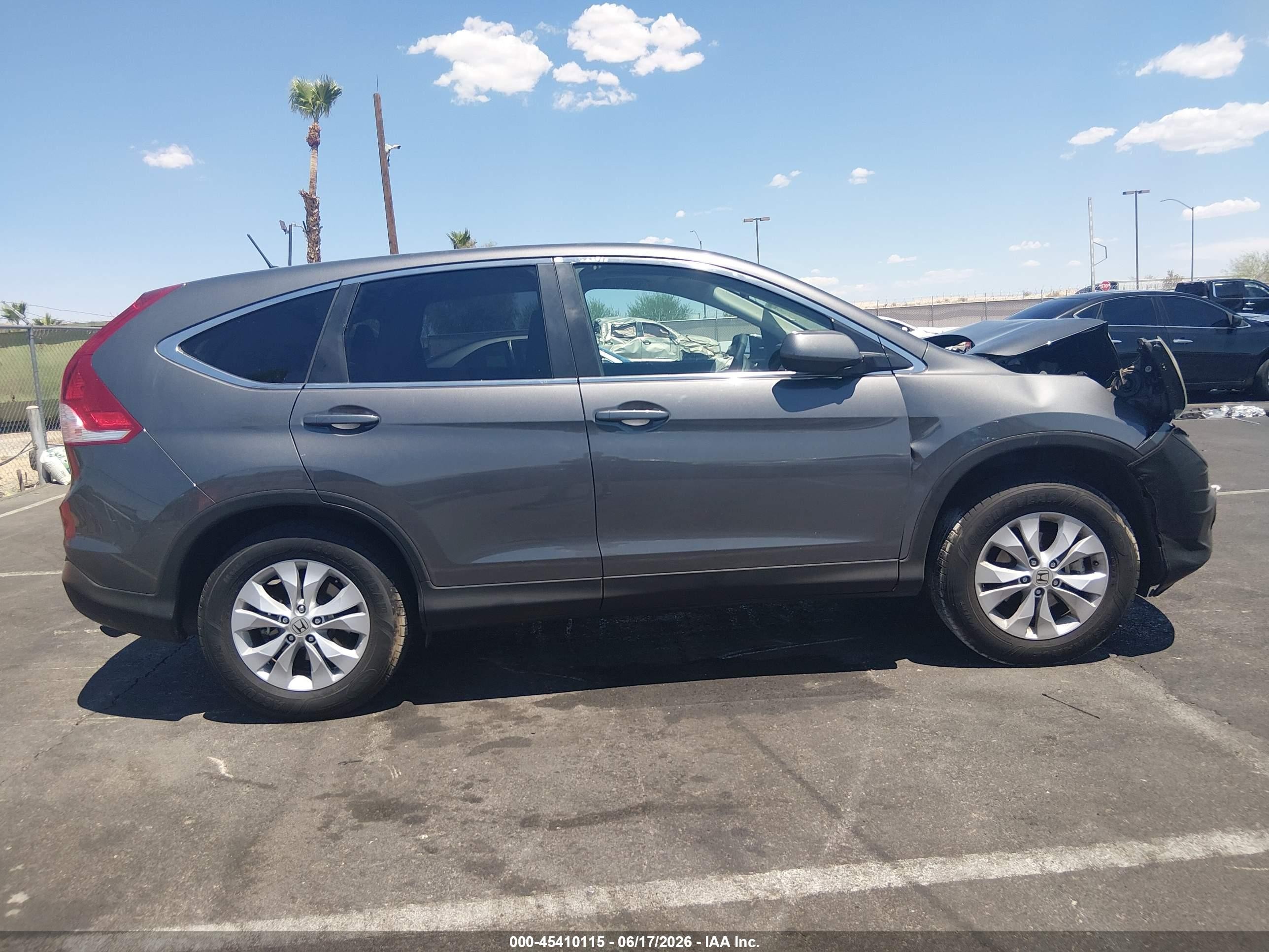 2014 Honda Cr-v Ex Gray vin: 2HKRM4H5XEH723836