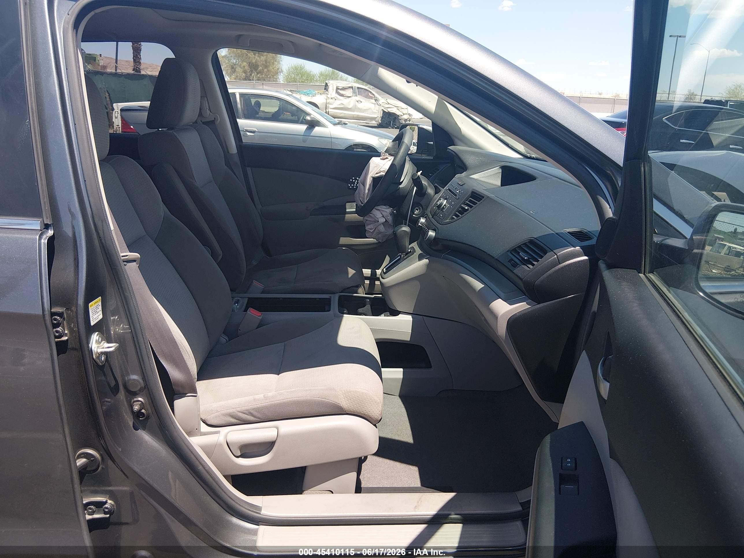 2014 Honda Cr-v Ex Gray vin: 2HKRM4H5XEH723836