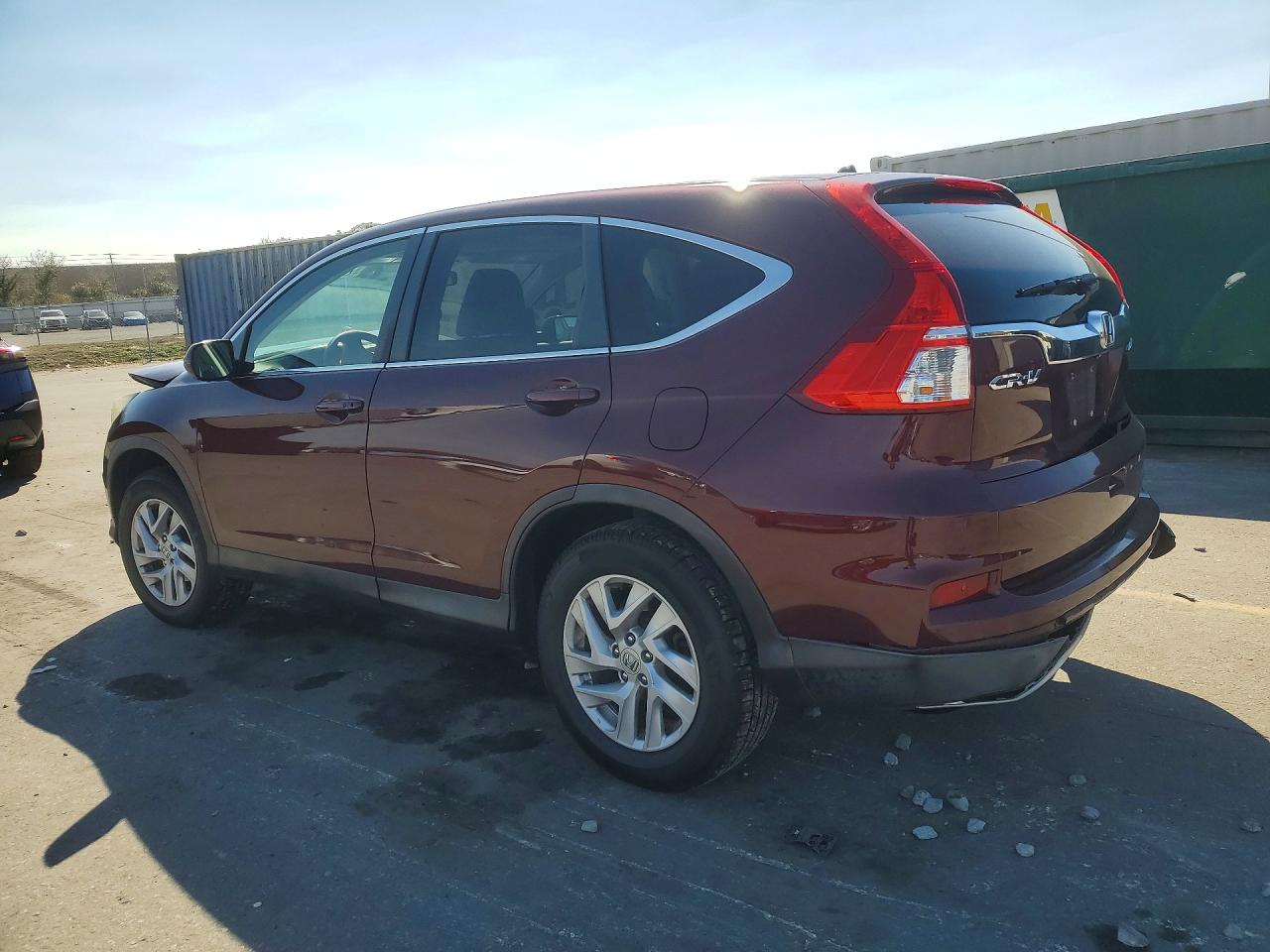 2015 Honda Cr-v Ex Burgundy vin: 2HKRM4H5XFH606971