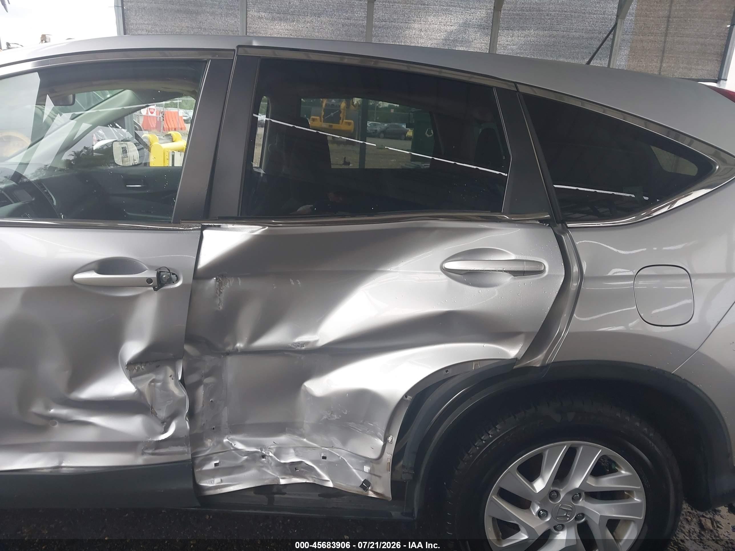 2015 Honda Cr-v Ex Серебряный vin: 2HKRM4H5XFH619977