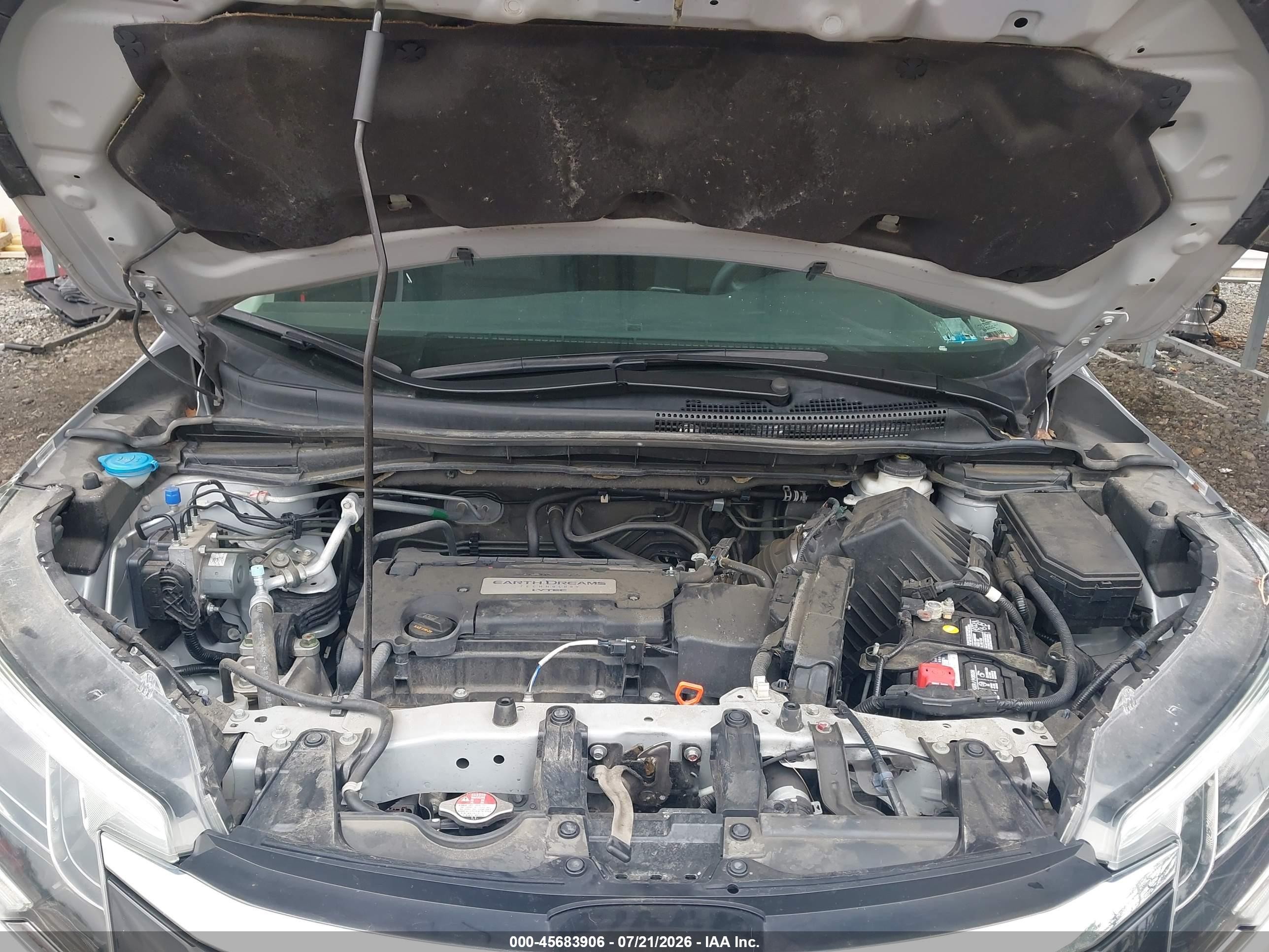 2015 Honda Cr-v Ex Серебряный vin: 2HKRM4H5XFH619977